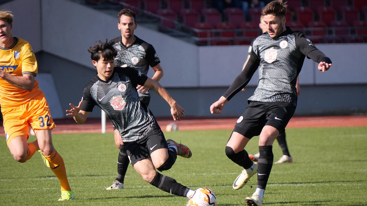 KSV Hessen Kassel - TSG Hoffenheim II, Gösweiner, Kang