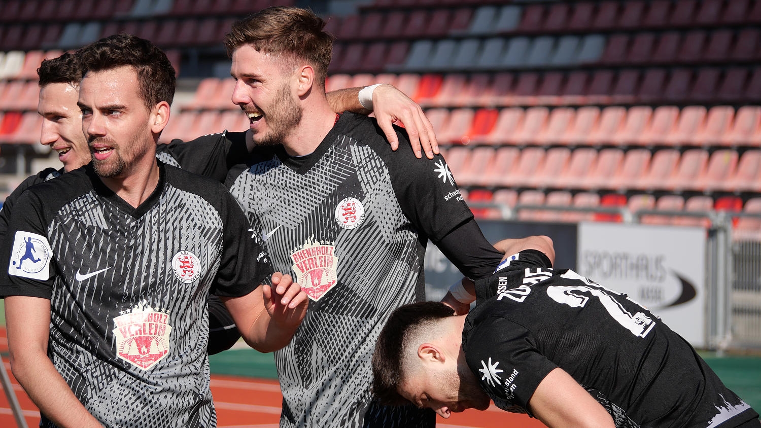 KSV Hessen Kassel - TSG Hoffenheim II, Torjubel, Hingerl, Gösweiner