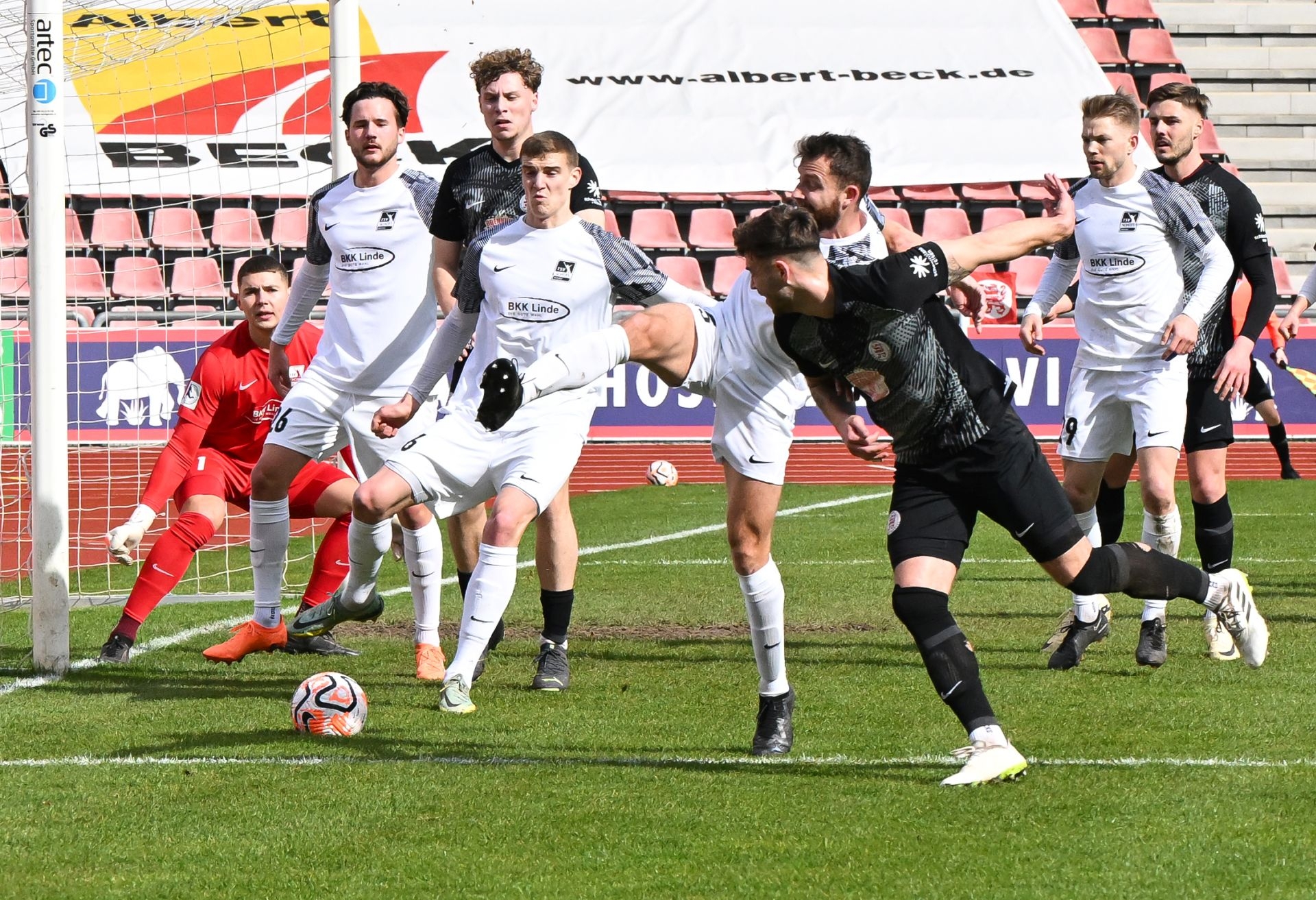 KSV Hessen Kassel, TSV Schott Mainz, Endstand 0:0