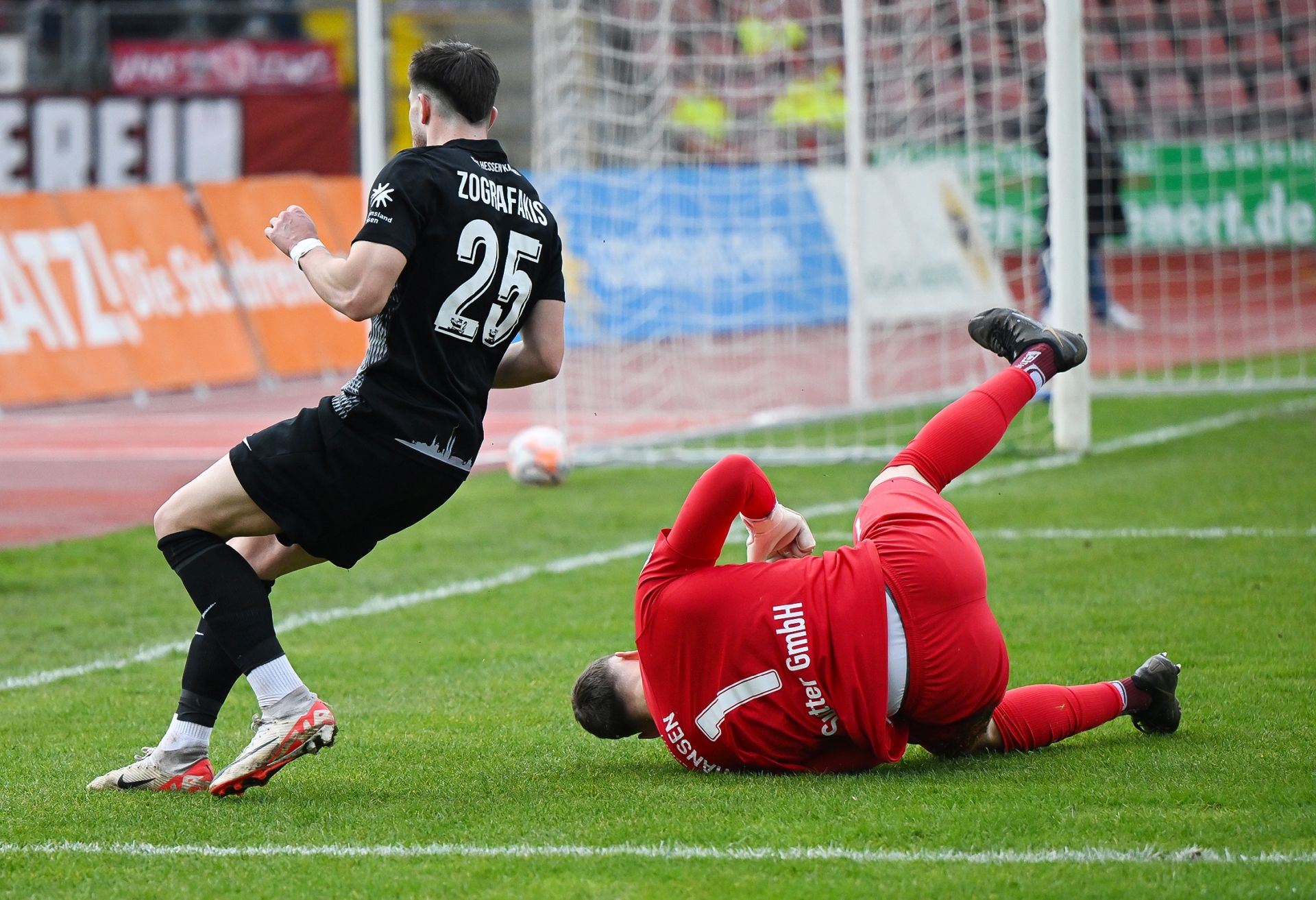 KSV Hessen Kassel, TSV Schott Mainz, Endstand 0:0