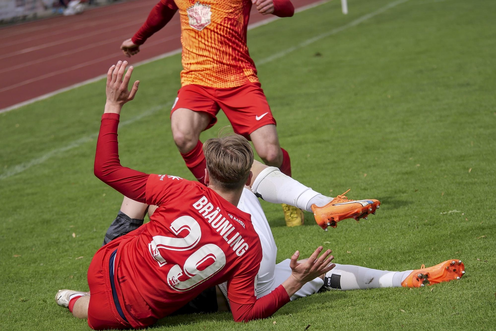 SGV Freiberg Fußball - KSV Hessen Kassel, Bräunling