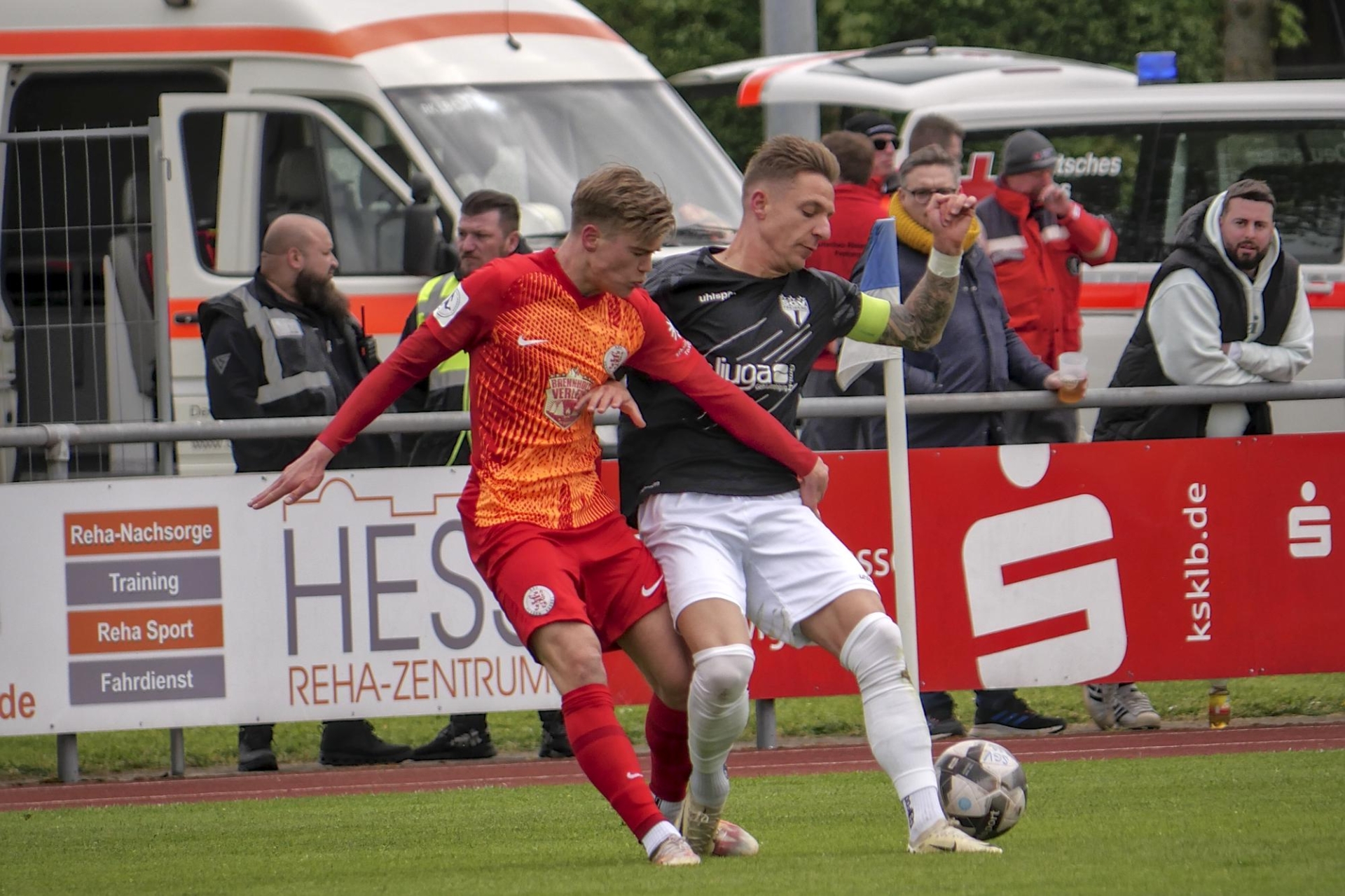 SGV Freiberg Fußball - KSV Hessen Kassel, Bräunling