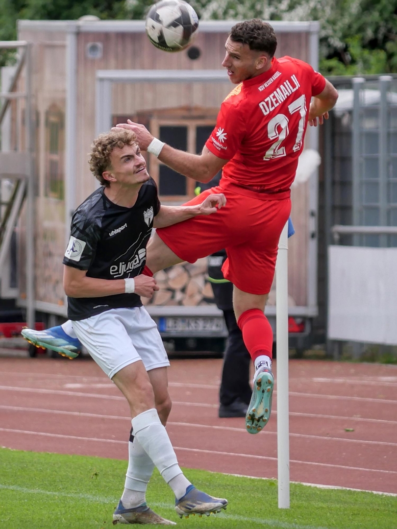 SGV Freiberg Fußball - KSV Hessen Kassel, Dzemailji