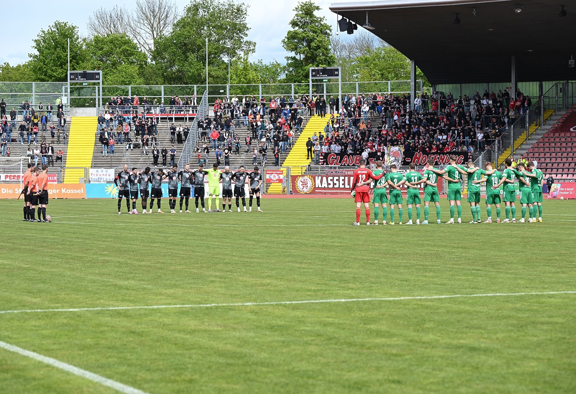 KSV Hessen Kassel, FC 08 Homburg, Endstand 2:1