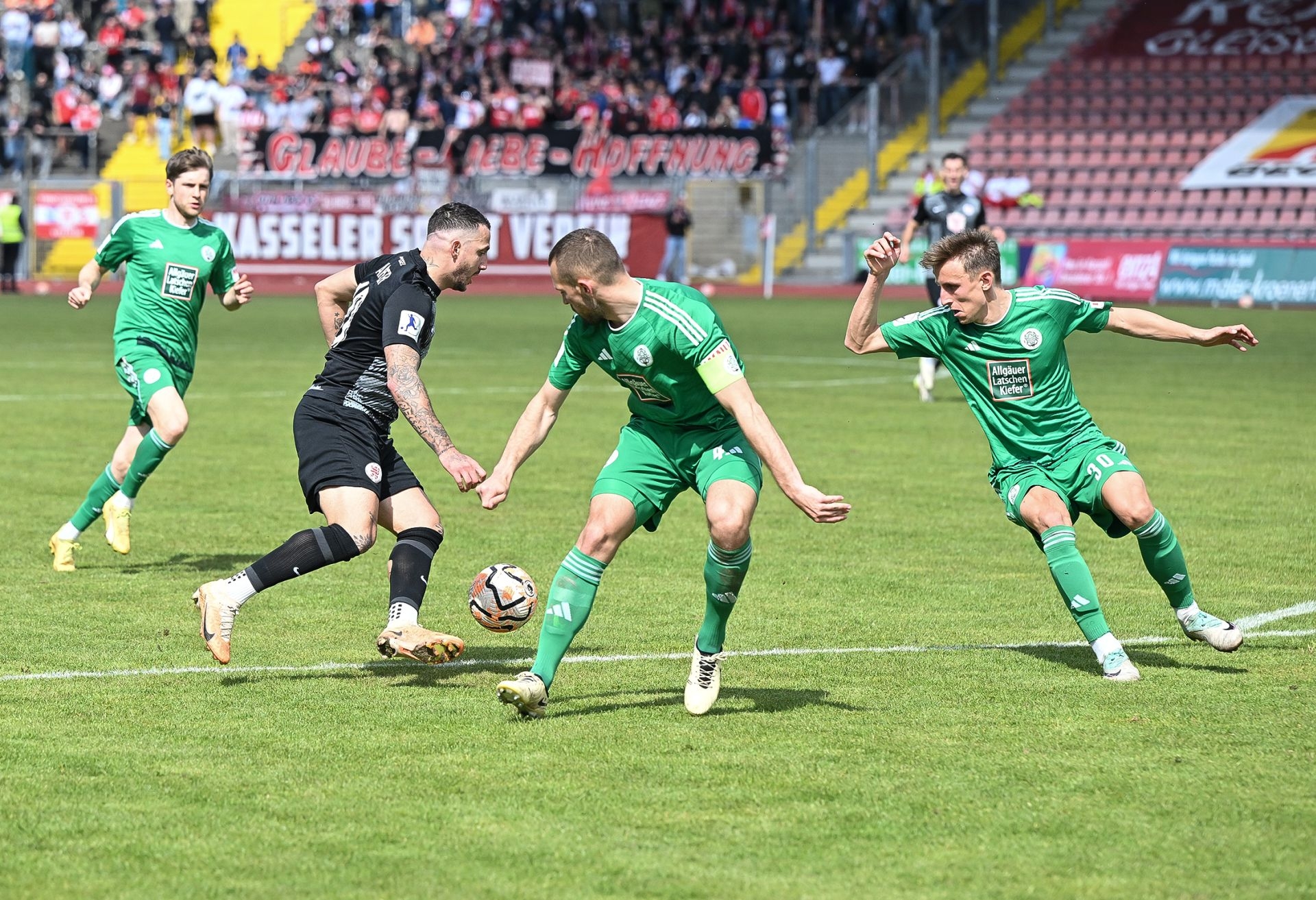 KSV Hessen Kassel, FC 08 Homburg, Endstand 2:1