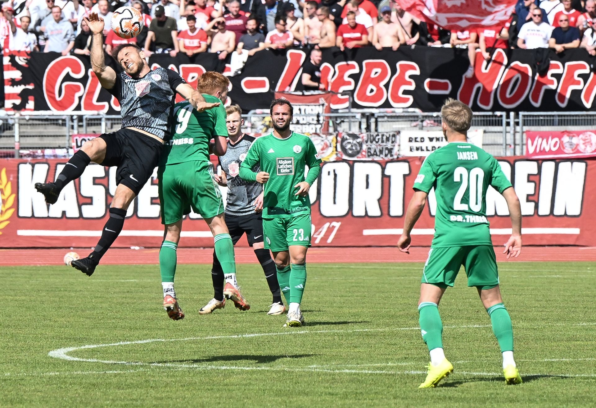 KSV Hessen Kassel, FC 08 Homburg, Endstand 2:1