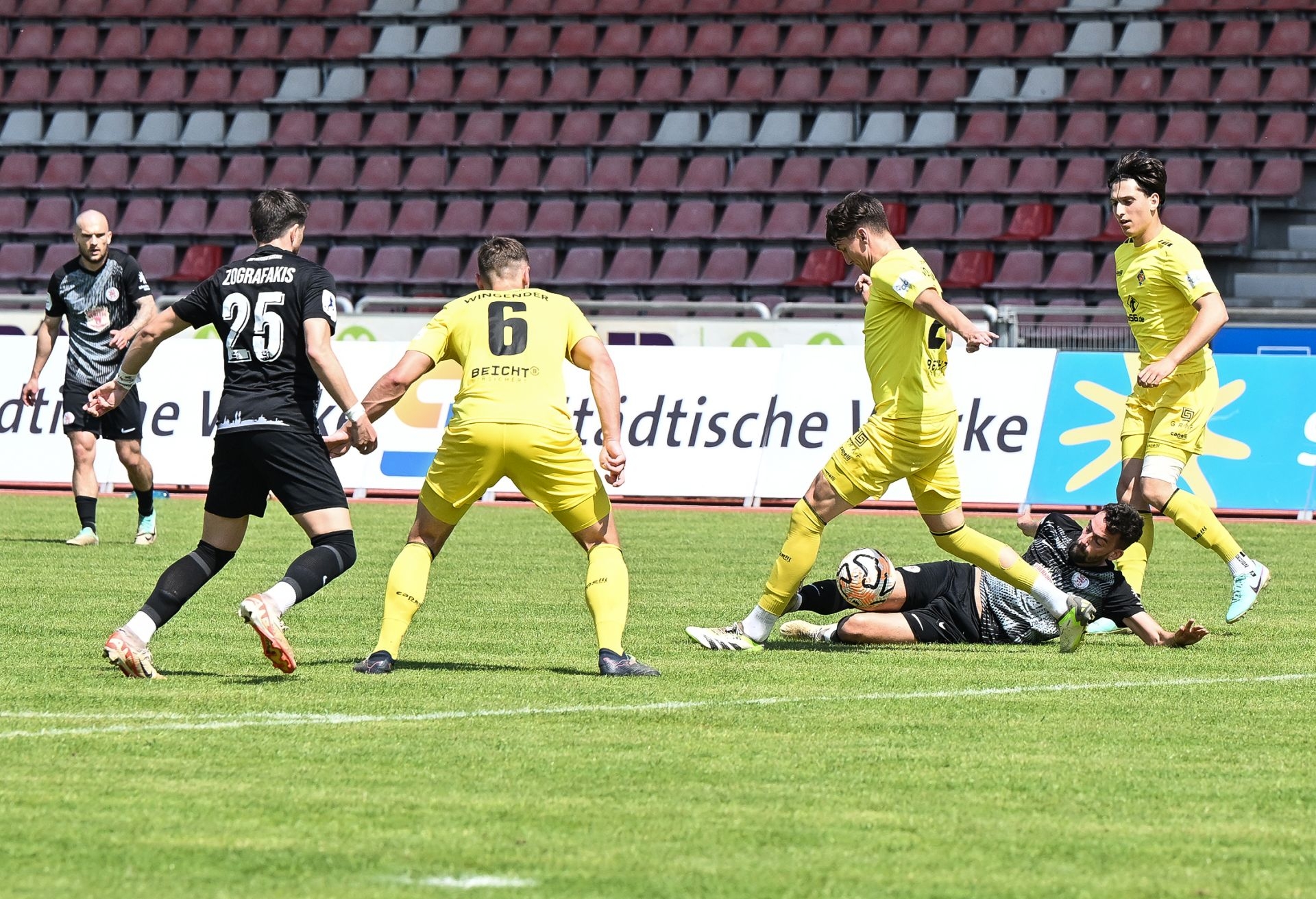 KSV Hessen Kassel, TuS Koblenz, Endstand 1:0