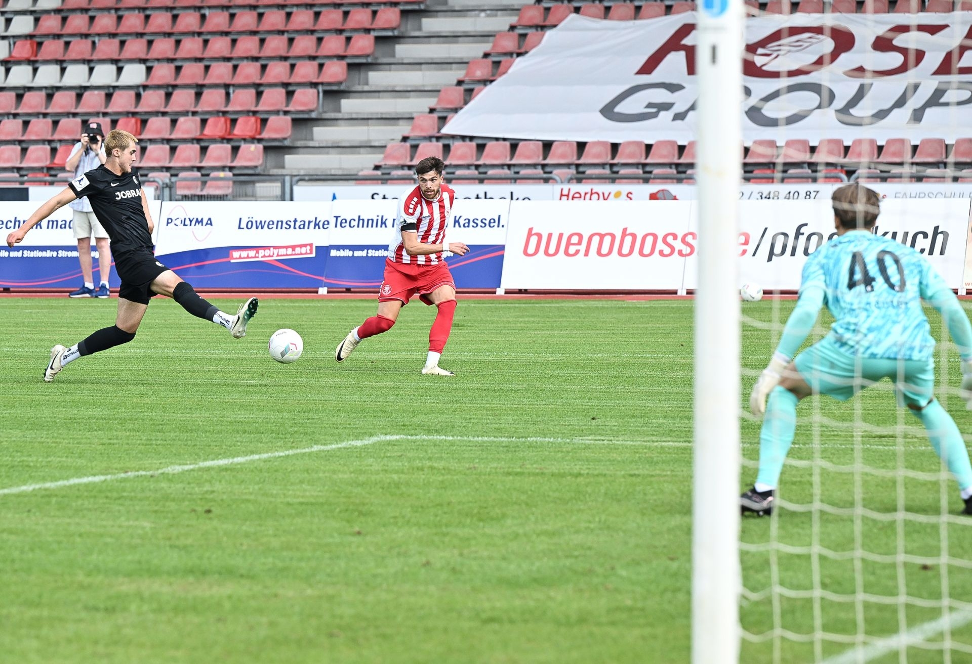 KSV Hessen Kassel, SC Freiburg II, Endstand 1:3