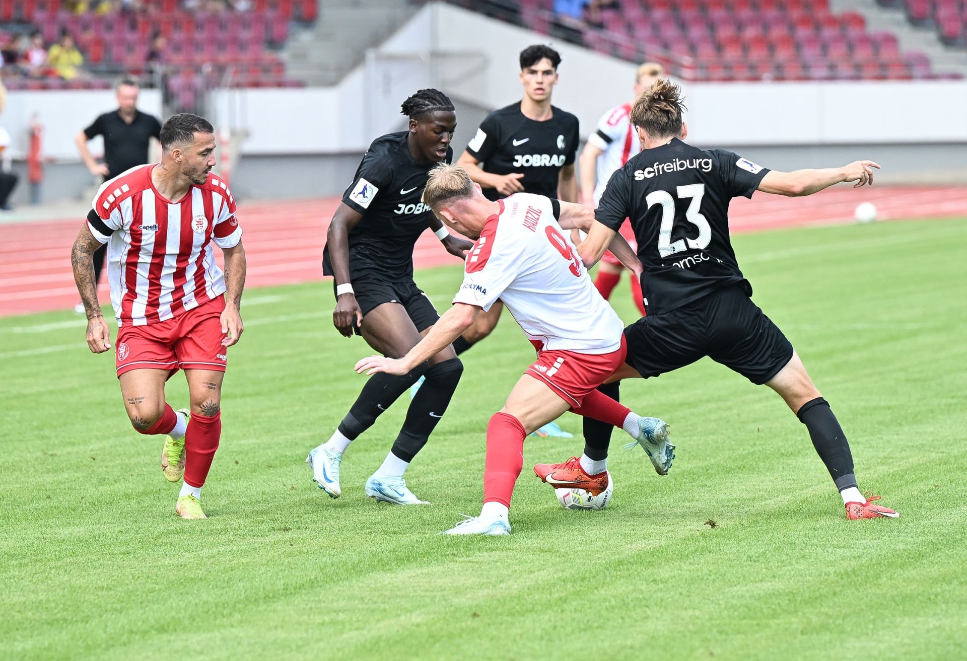 KSV Hessen Kassel, SC Freiburg II, Endstand 1:3