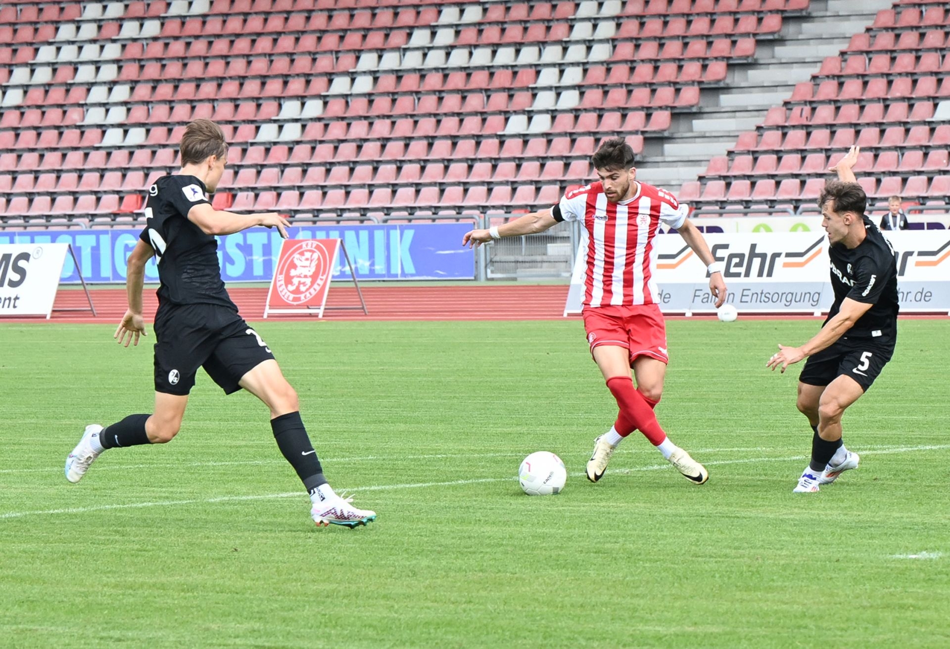 KSV Hessen Kassel, SC Freiburg II, Endstand 1:3