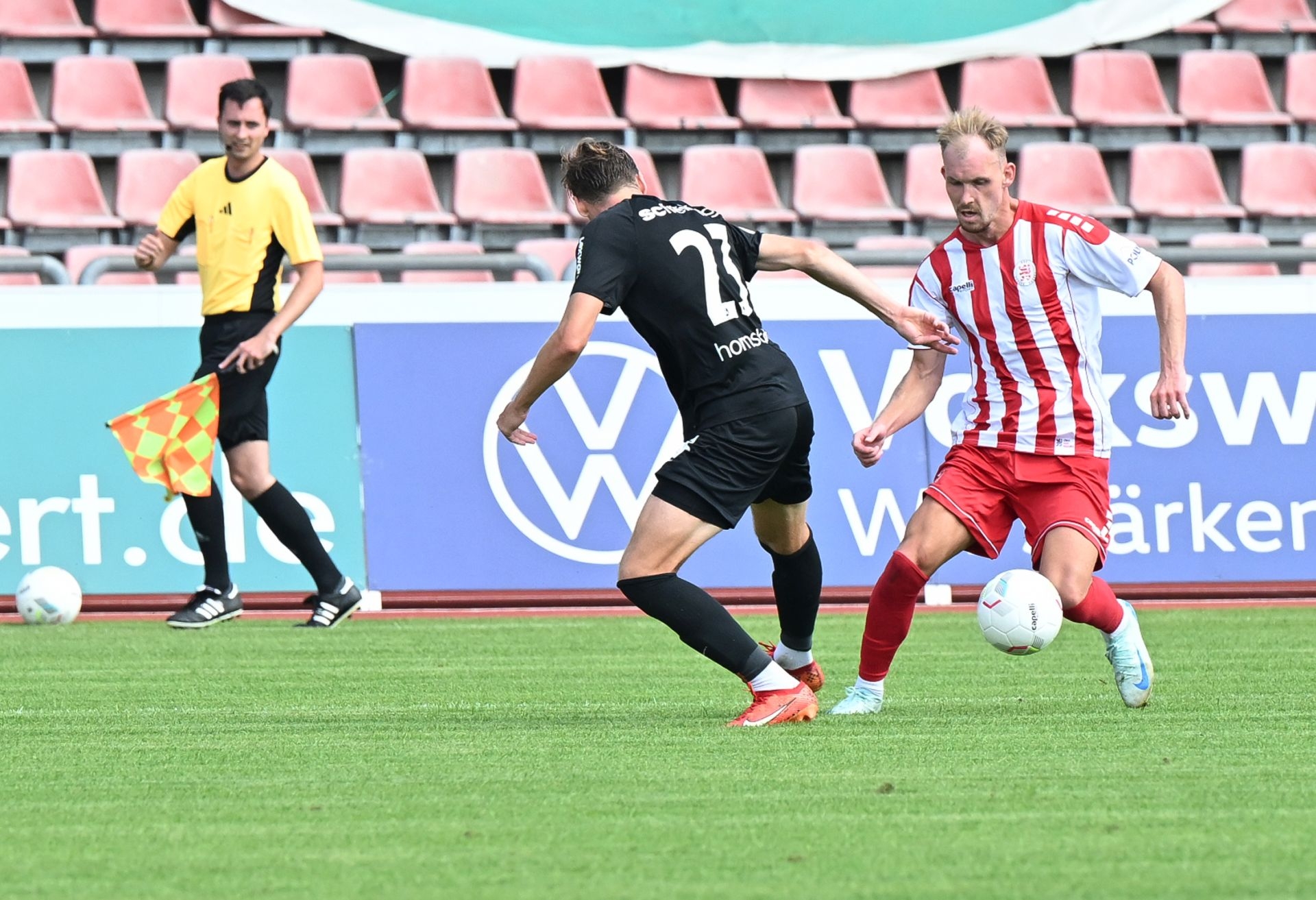 KSV Hessen Kassel, SC Freiburg II, Endstand 1:3