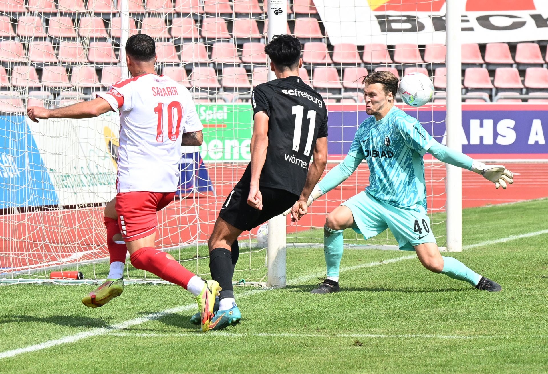 KSV Hessen Kassel, SC Freiburg II, Endstand 1:3