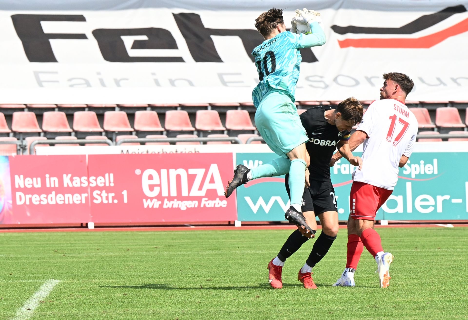 KSV Hessen Kassel, SC Freiburg II, Endstand 1:3