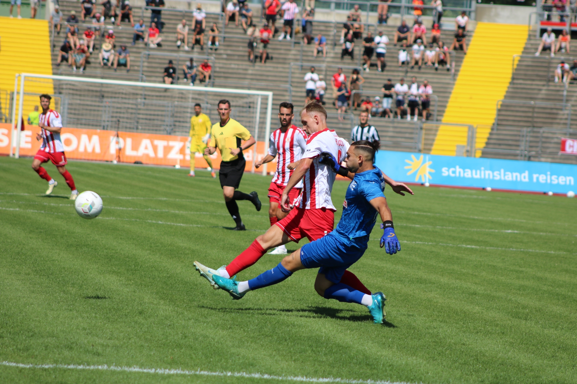 Löwen holen "Dreier" gegen Villingen