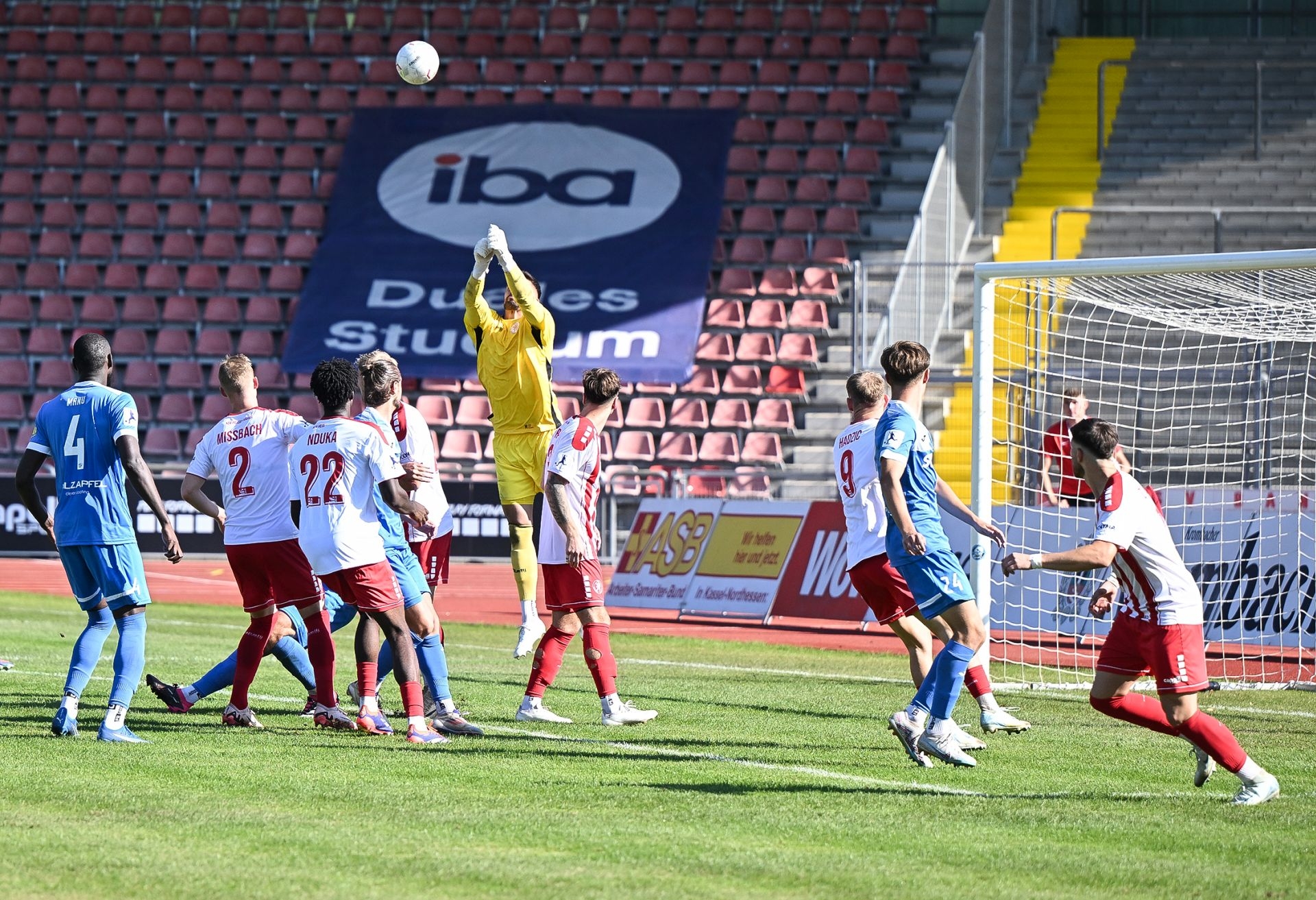 KSV Hessen Kassel, TSV Steinbach Haiger, Endstand 0:2