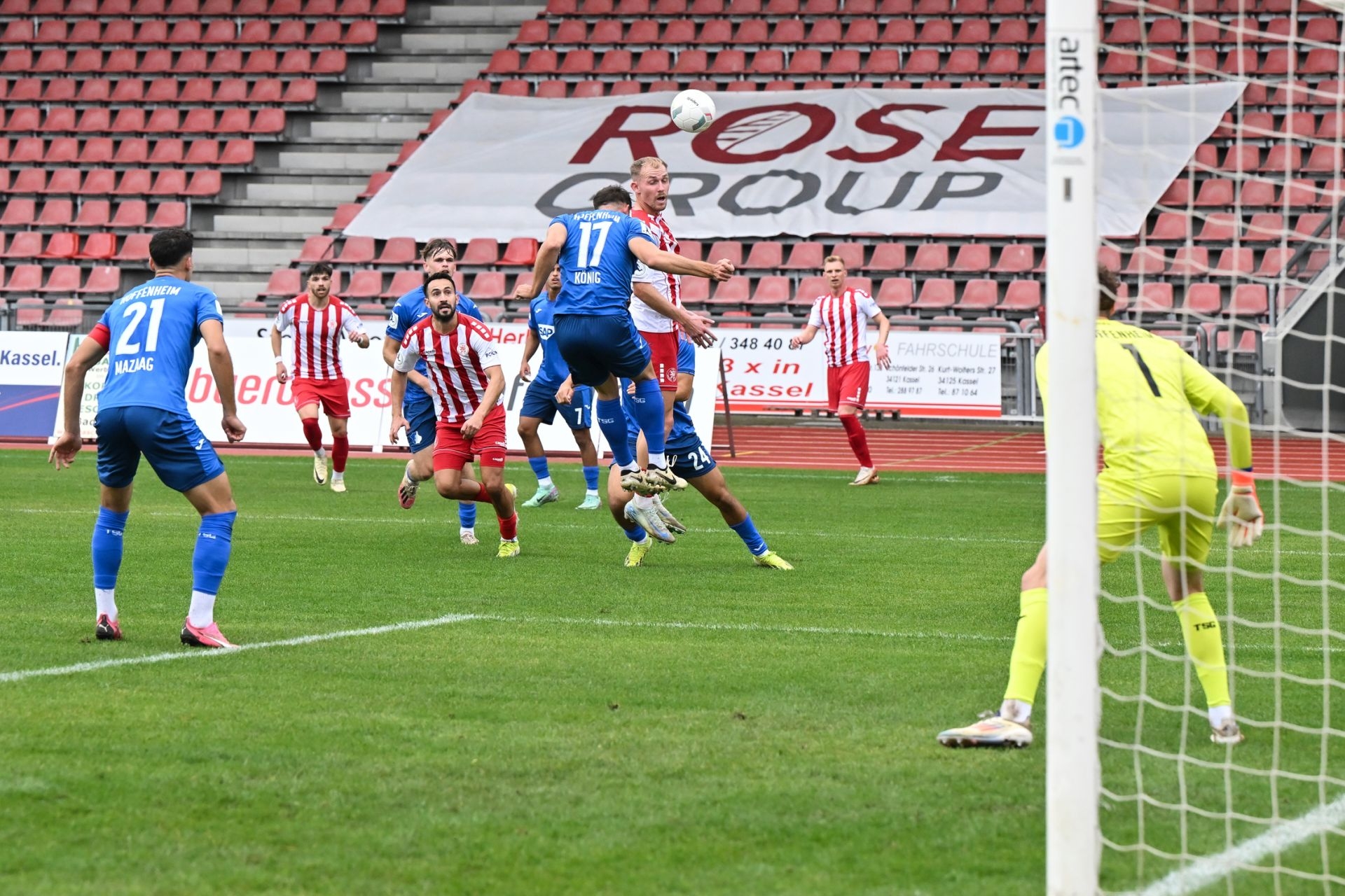 KSV Hessen Kassel, TSG Hoffenheim II, Endstand 2:4