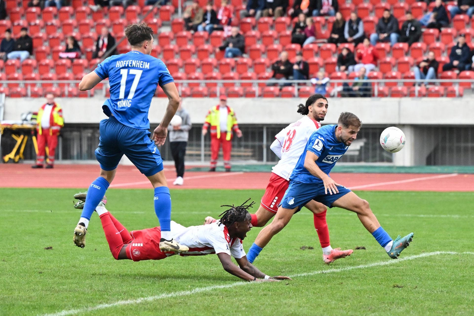KSV Hessen Kassel, TSG Hoffenheim II, Endstand 2:4