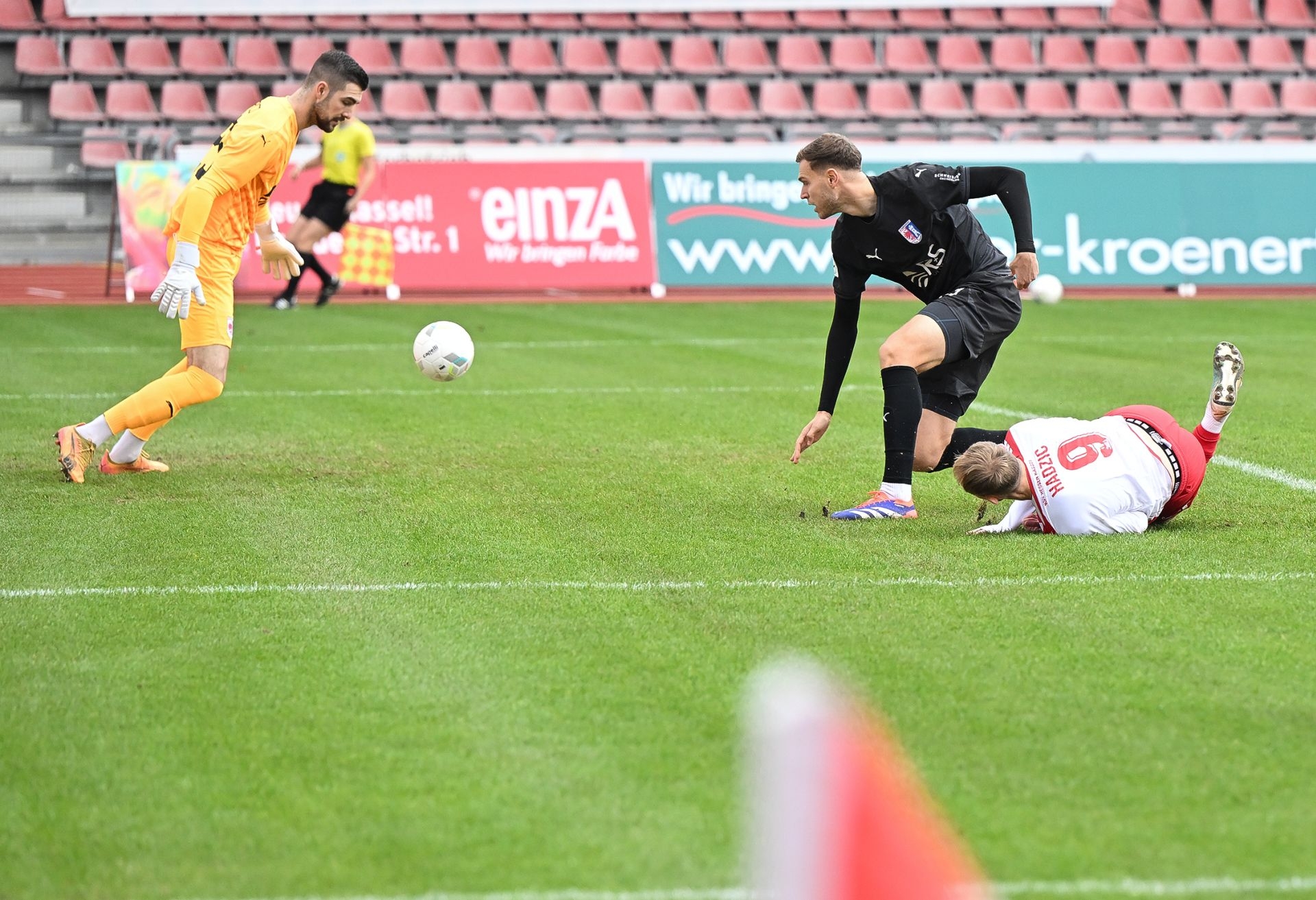 KSV Hessen Kassel, SG Barockstadt Fulda-Lehnerz, Endstand 1:1