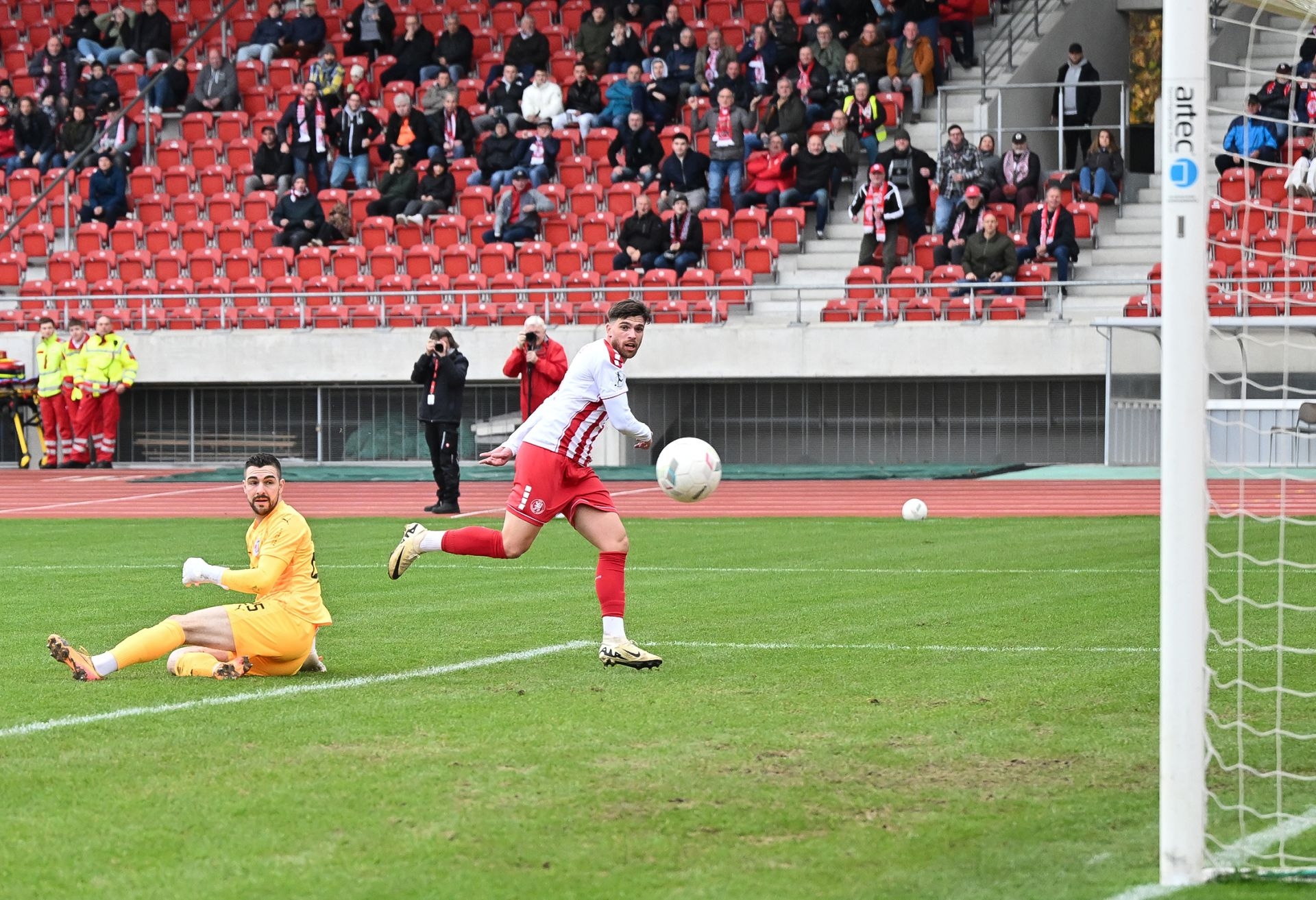 KSV Hessen Kassel, SG Barockstadt Fulda-Lehnerz, Endstand 1:1