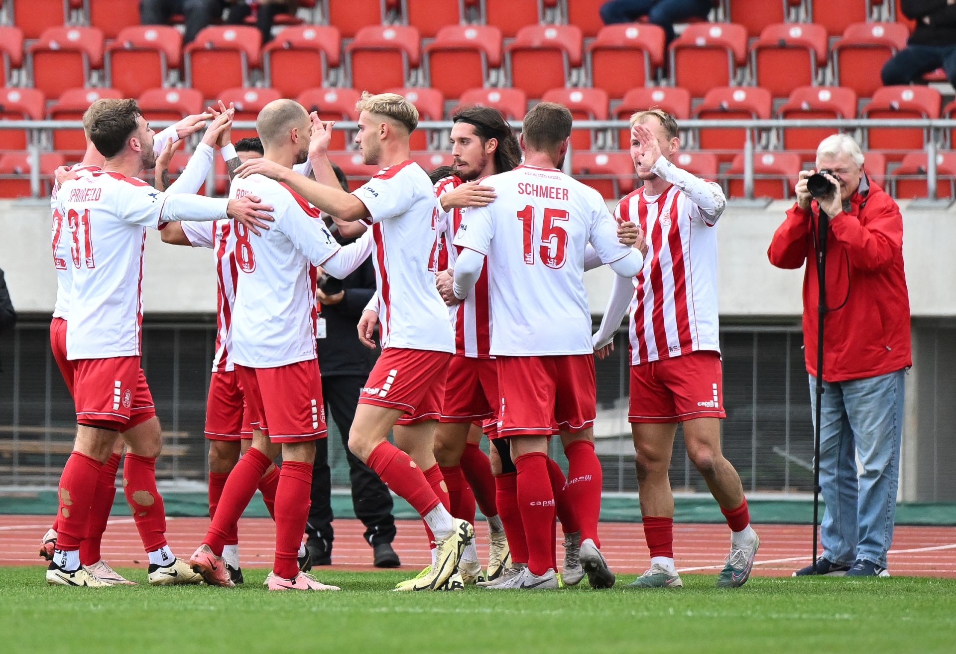 KSV Hessen Kassel, SG Barockstadt Fulda-Lehnerz, Endstand 1:1