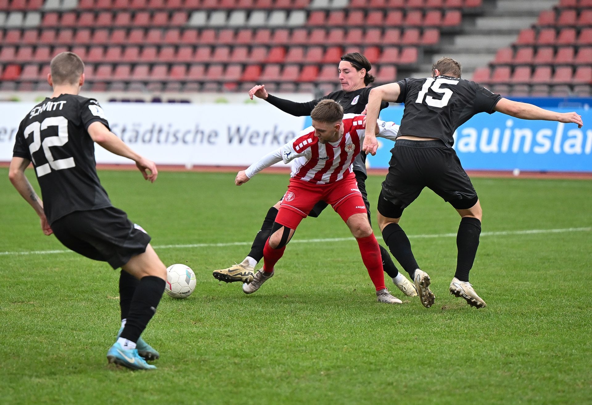 KSV Hessen Kassel, SG Barockstadt Fulda-Lehnerz, Endstand 1:1