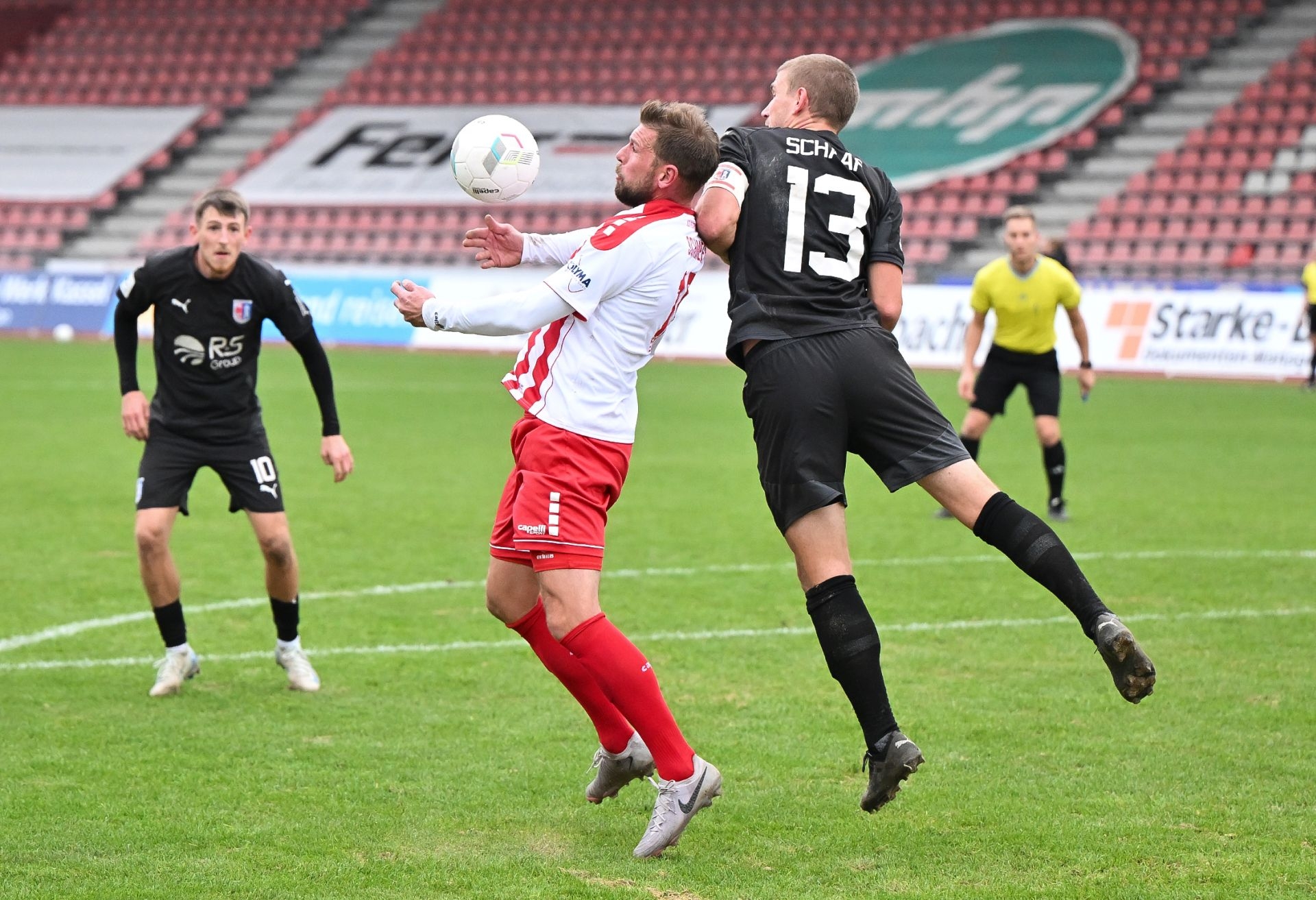 KSV Hessen Kassel, SG Barockstadt Fulda-Lehnerz, Endstand 1:1