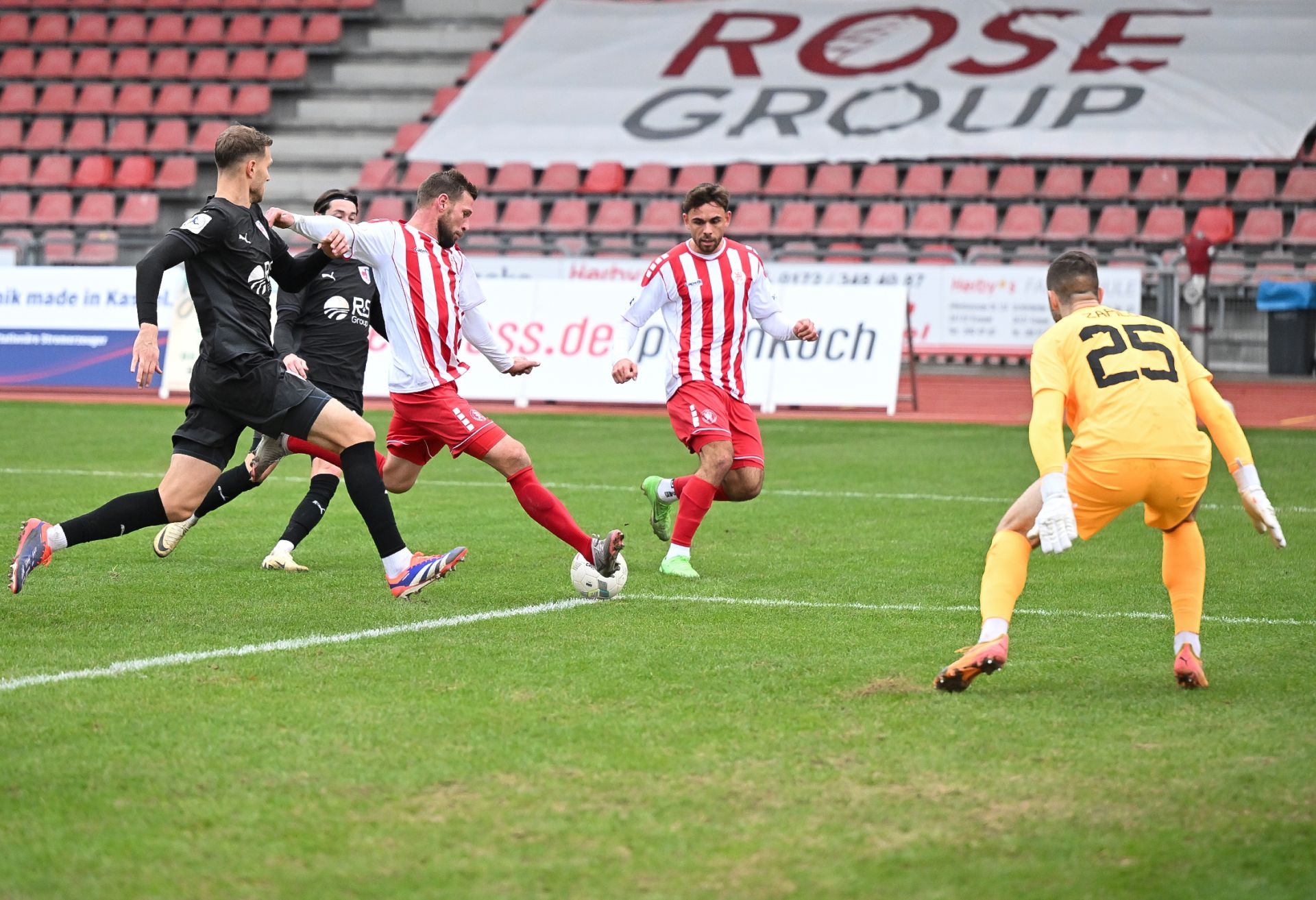 KSV Hessen Kassel, SG Barockstadt Fulda-Lehnerz, Endstand 1:1
