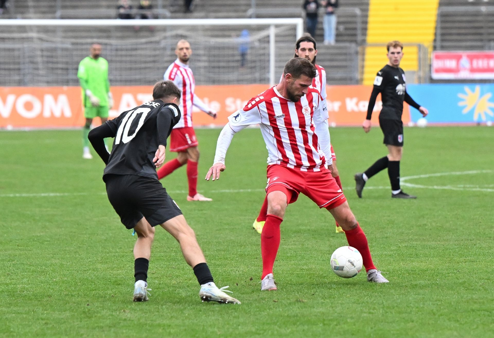 KSV Hessen Kassel, SG Barockstadt Fulda-Lehnerz, Endstand 1:1