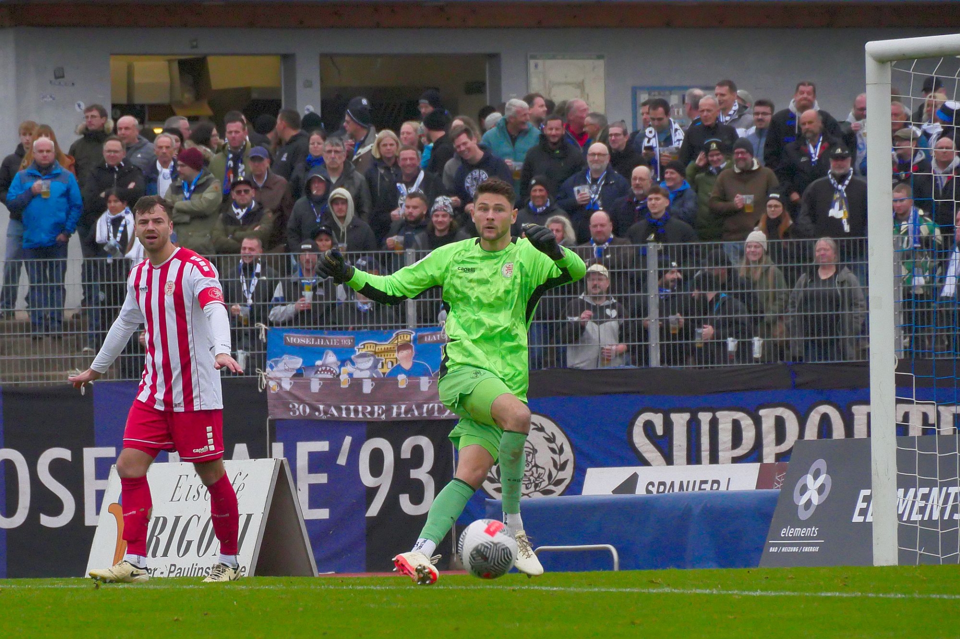 SV Eintracht Trier - KSV Hessen Kassel, Weyand, Springfeld