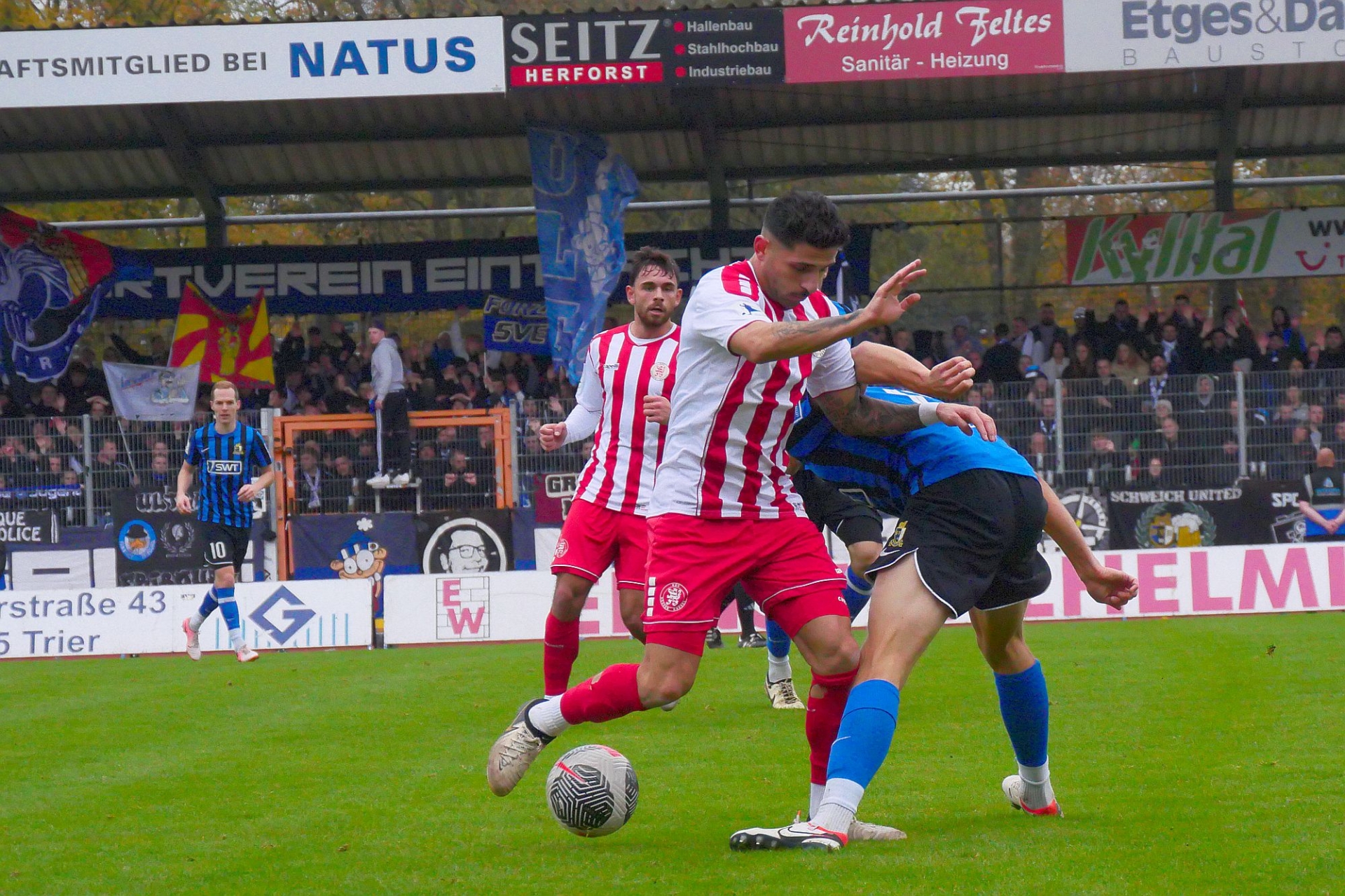 SV Eintracht Trier - KSV Hessen Kassel, Najjar, Sturm