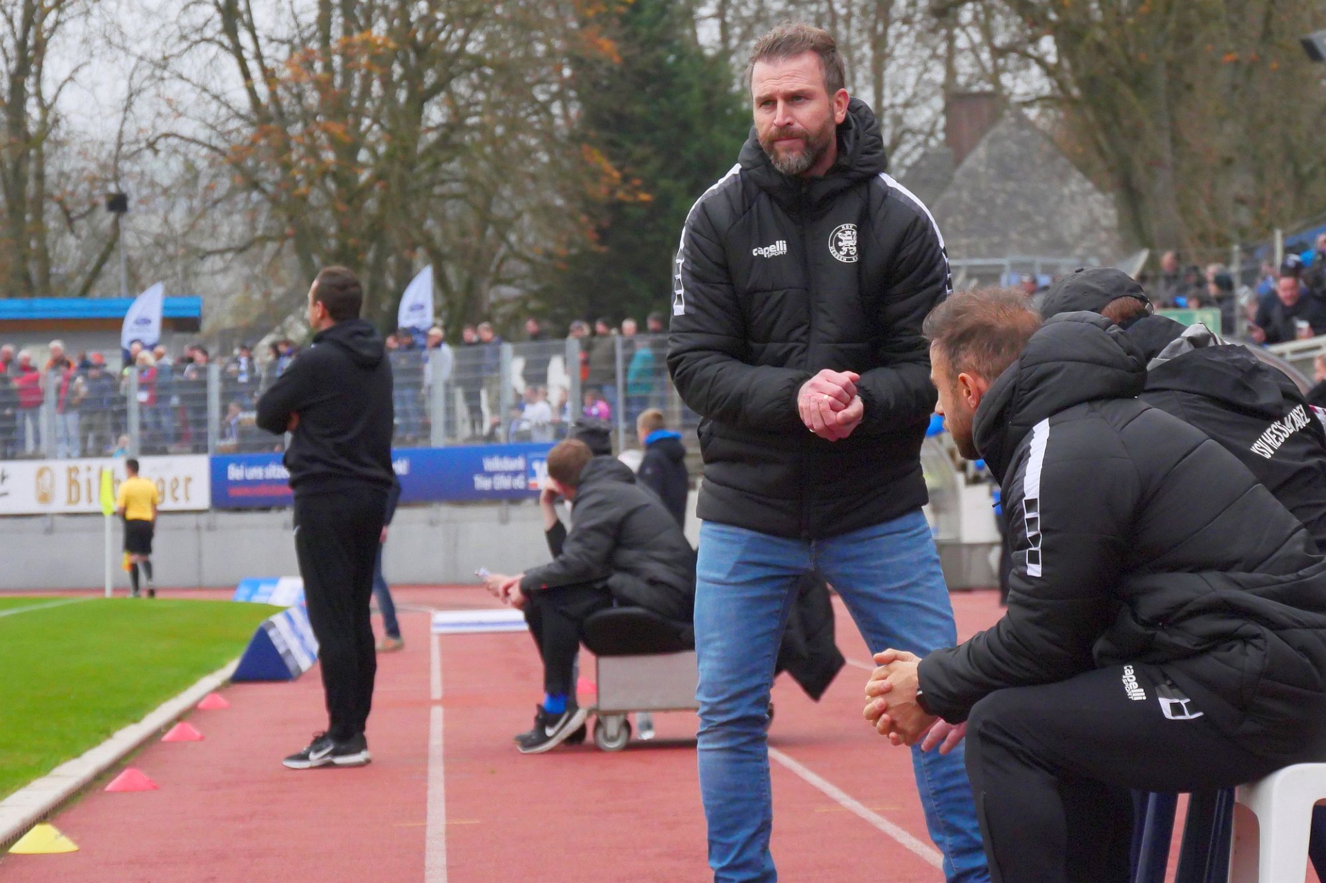 SV Eintracht Trier - KSV Hessen Kassel, Klingbeil, Trainerteam