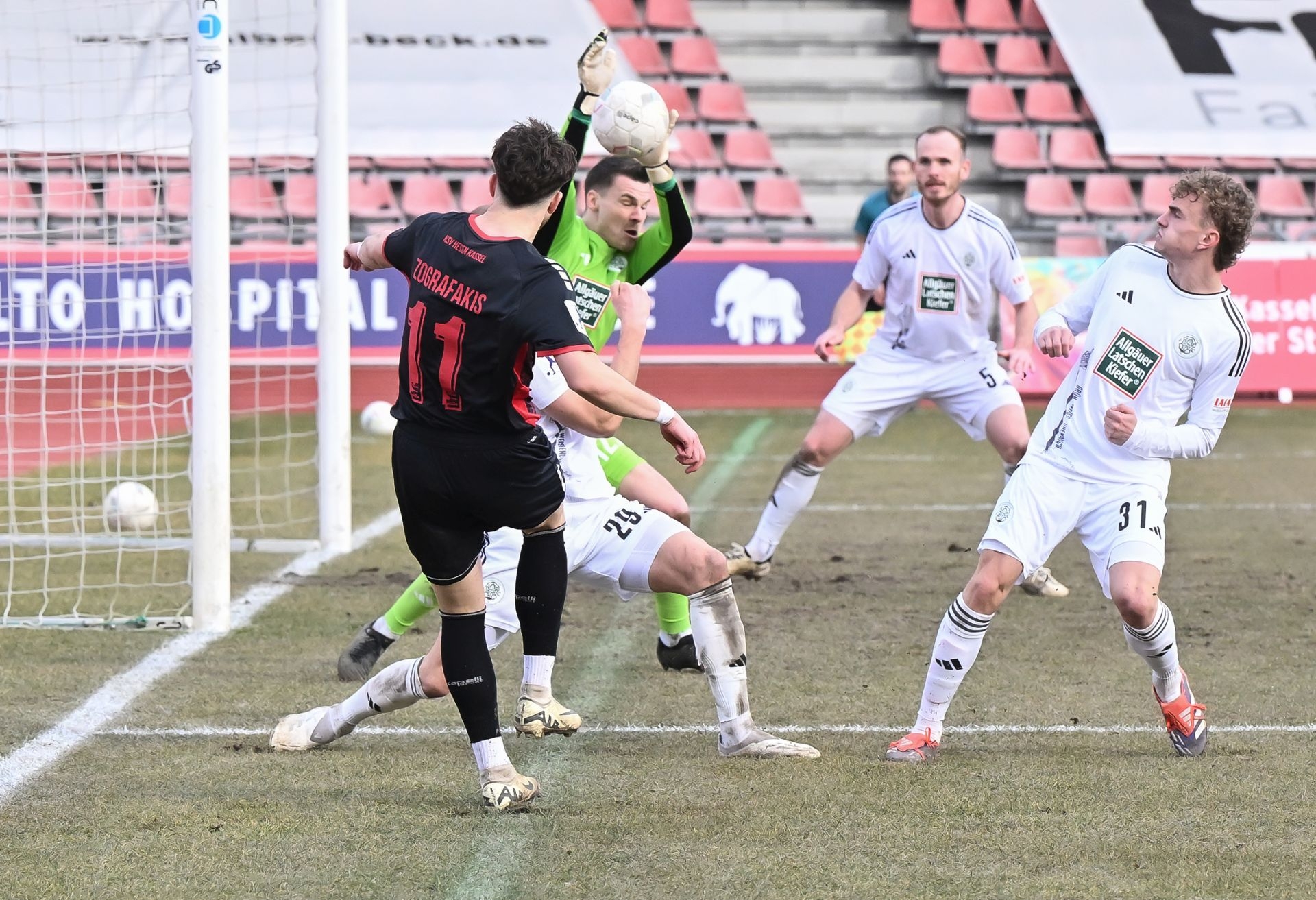KSV Hessen Kassel, FC Homburg, Endstand 2:1