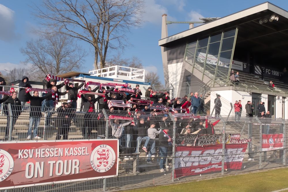 FC 08 Villingen - KSV Hessen Kassel, Fanblock