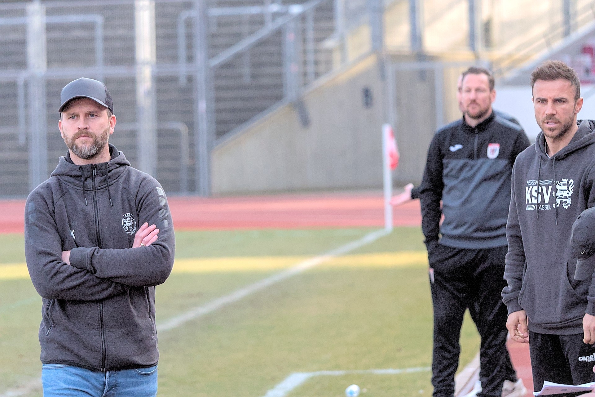 KSV Hessen Kassel - FC Giessen, Trainer, Klingbeil, Meha