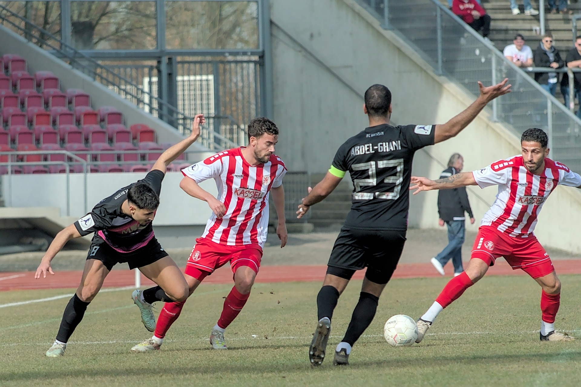 	KSV Hessen Kassel - FC Giessen, Najjar, Hingerl