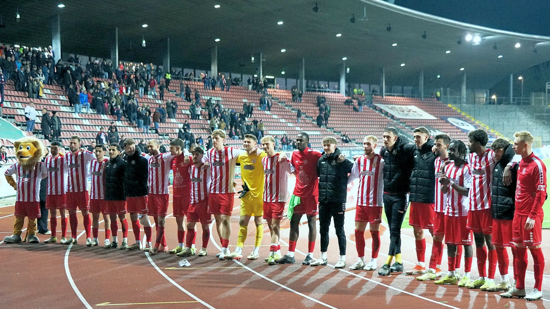 KSV Hessen Kassel - Kickers Offenbach, Fans, Kurve, Danke