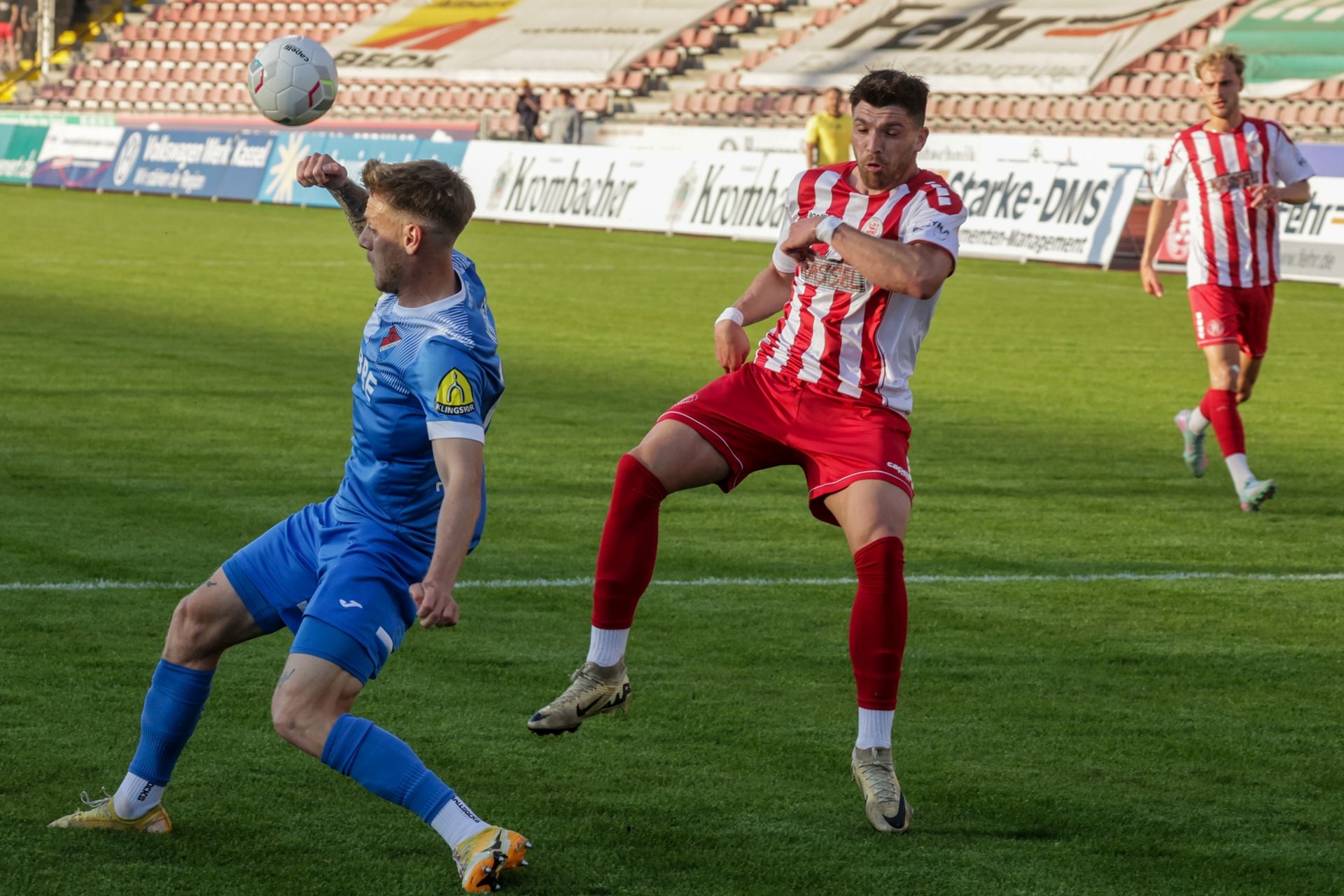 Krombacher Hessenpokal-Halbfinale KSV Hessen - TSV Steinbach Haiger