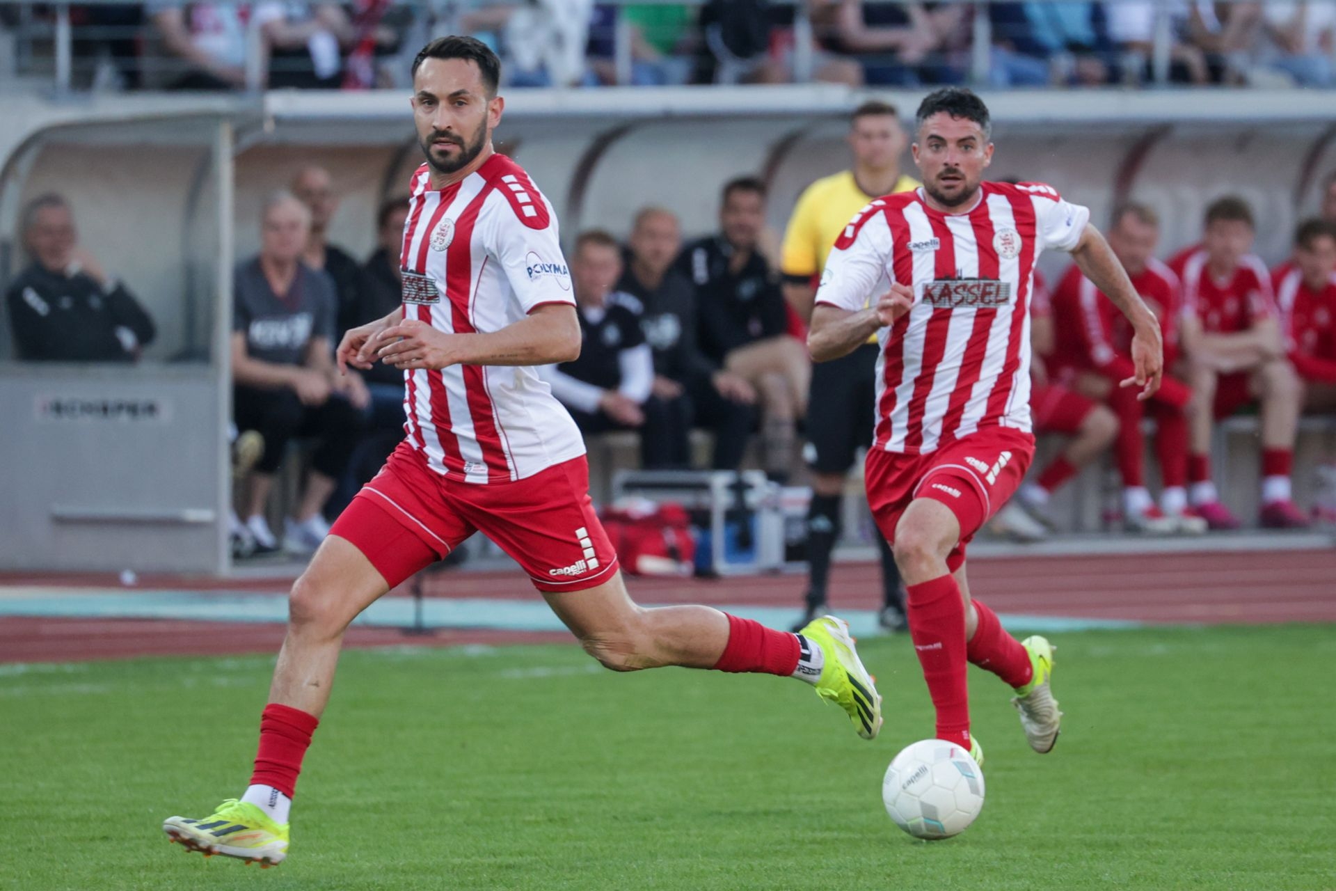 Krombacher Hessenpokal-Halbfinale KSV Hessen - TSV Steinbach Haiger