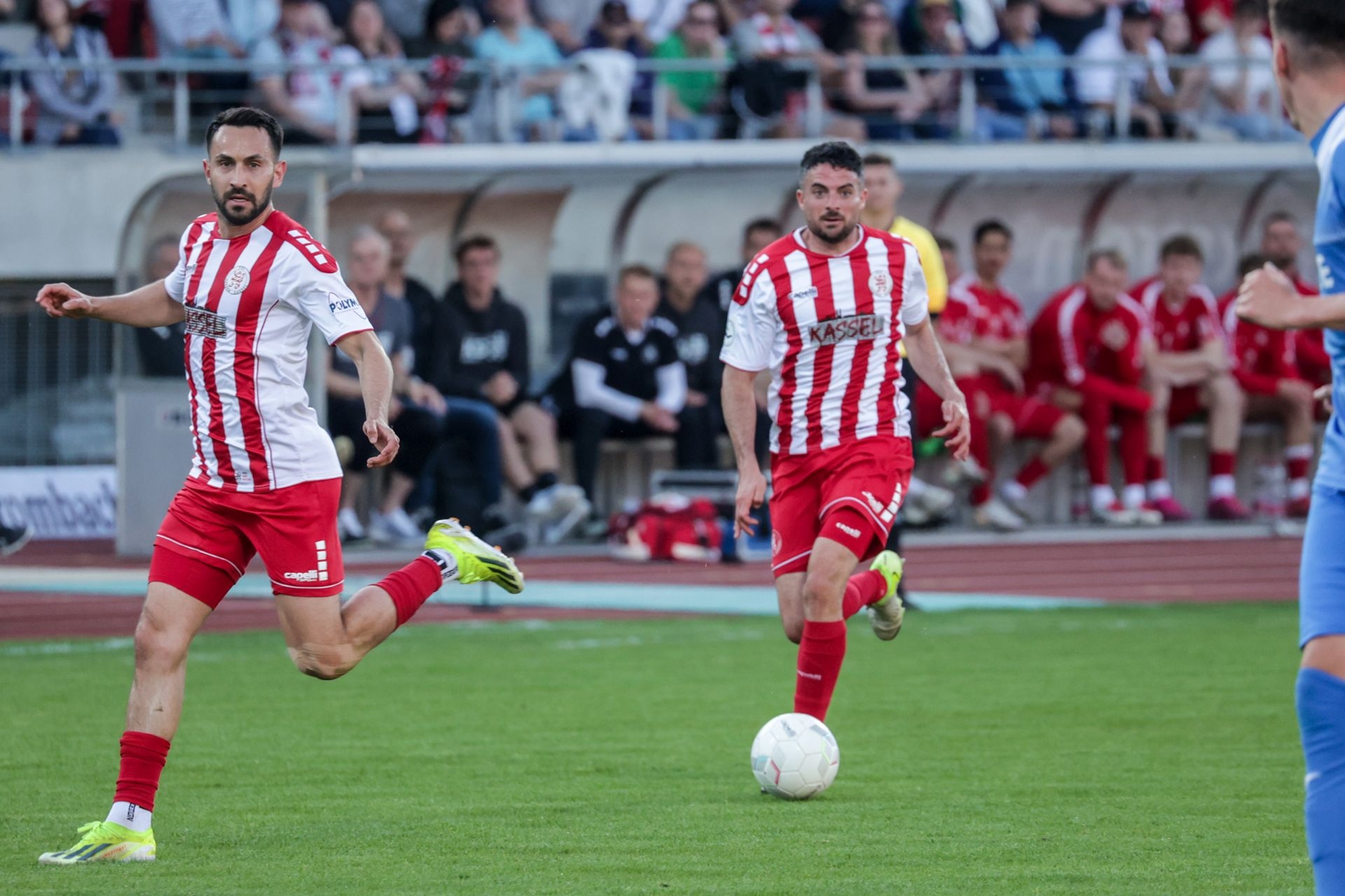 Krombacher Hessenpokal-Halbfinale KSV Hessen - TSV Steinbach Haiger
