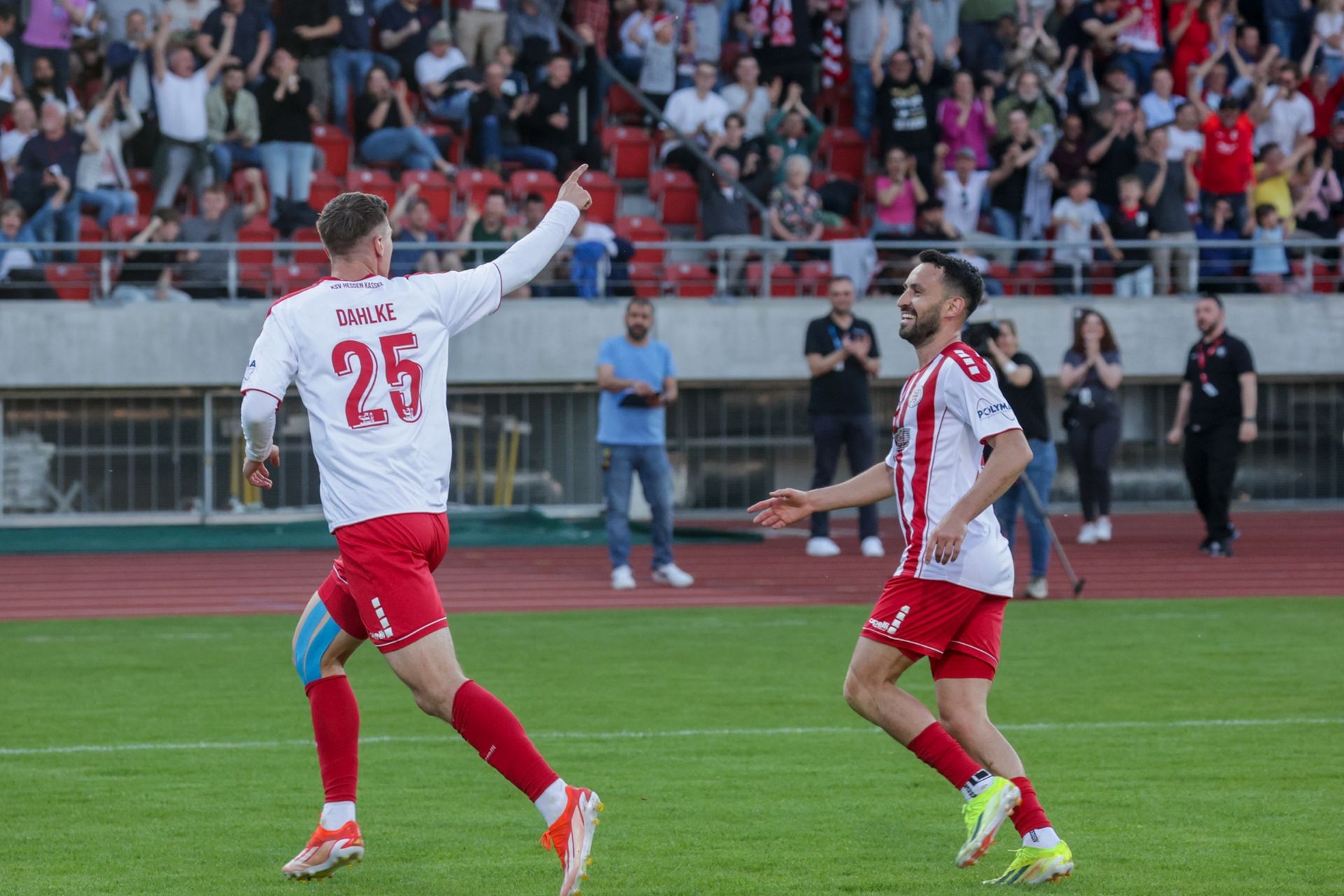 Krombacher Hessenpokal-Halbfinale KSV Hessen - TSV Steinbach Haiger