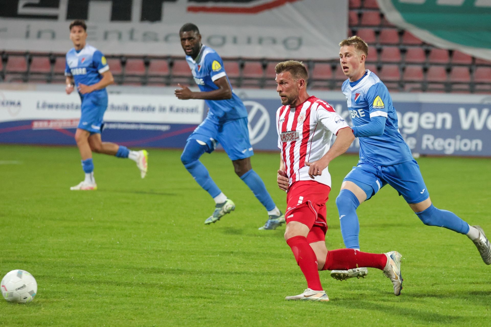 Krombacher Hessenpokal-Halbfinale KSV Hessen - TSV Steinbach Haiger