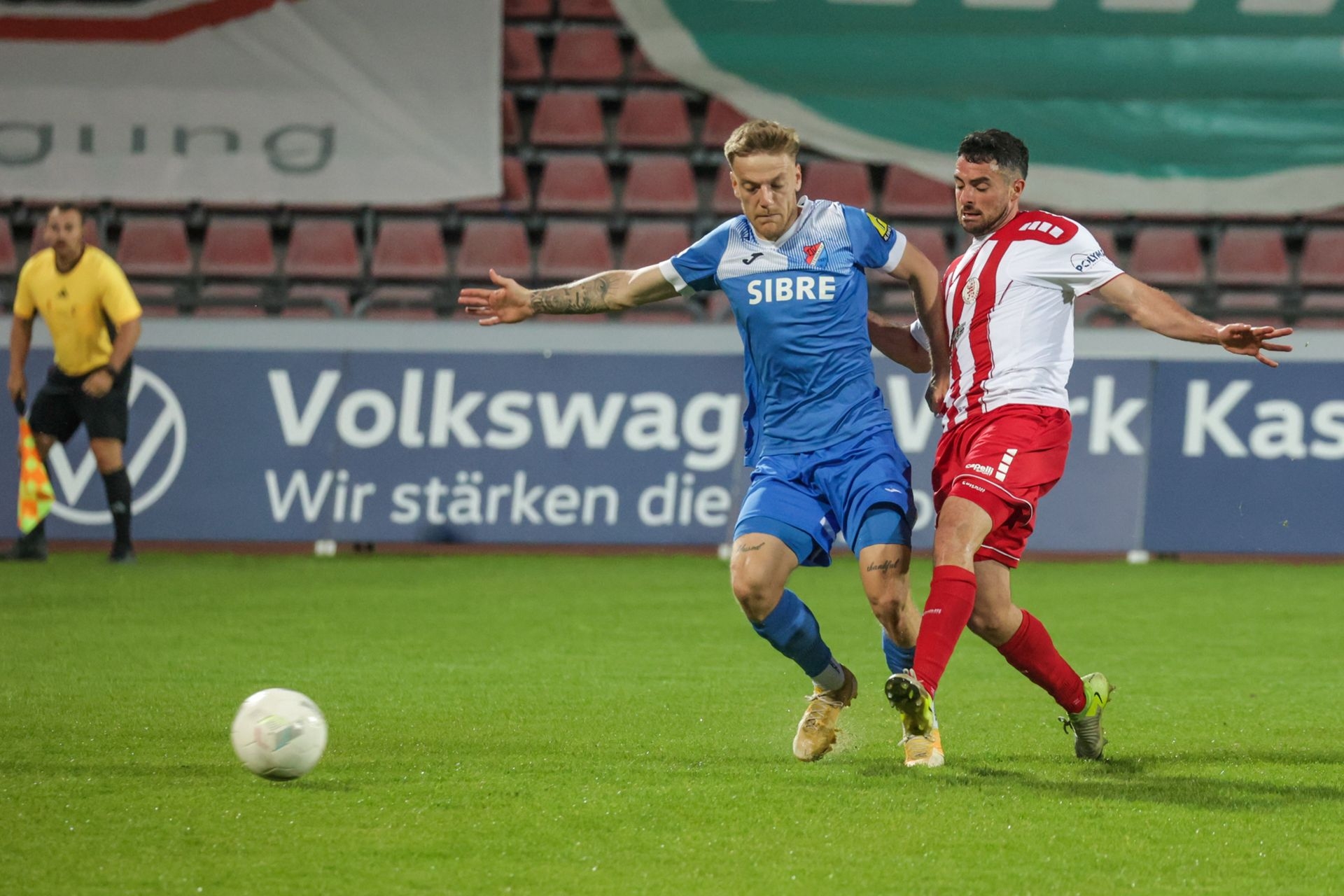 Krombacher Hessenpokal-Halbfinale KSV Hessen - TSV Steinbach Haiger