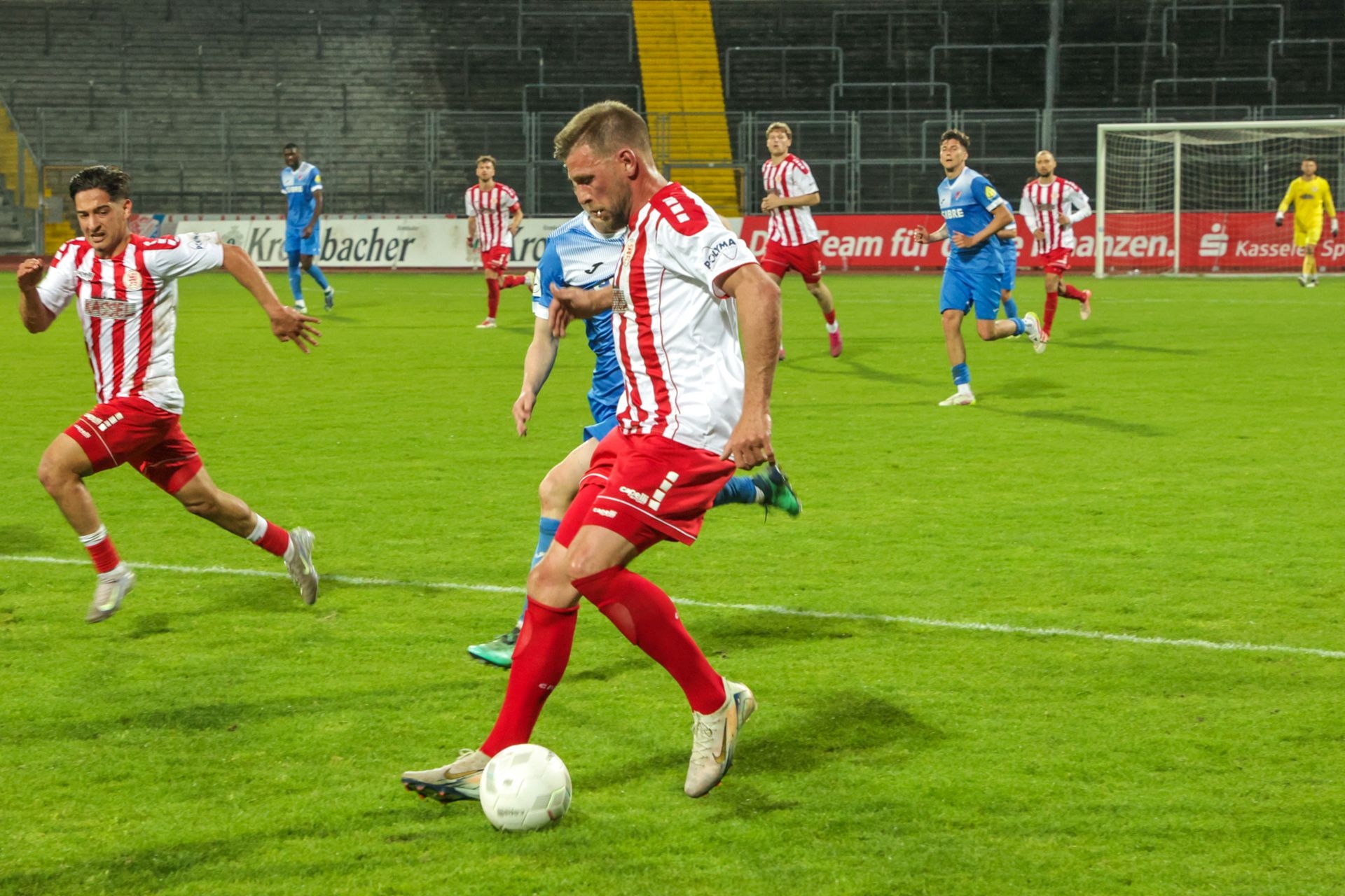 Krombacher Hessenpokal-Halbfinale KSV Hessen - TSV Steinbach Haiger