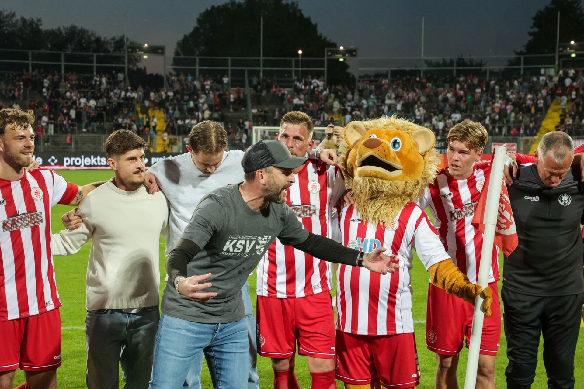 Krombacher Hessenpokal-Halbfinale KSV Hessen - TSV Steinbach Haiger