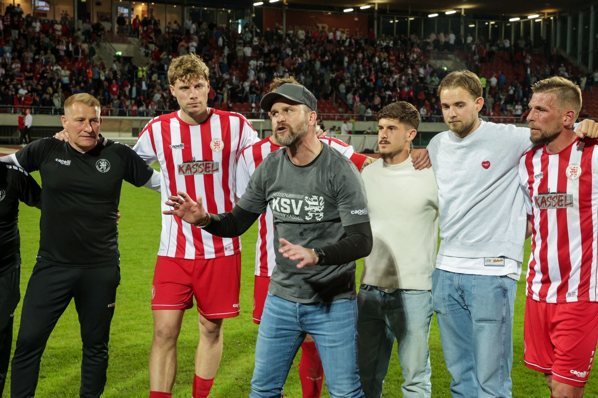 Krombacher Hessenpokal-Halbfinale KSV Hessen - TSV Steinbach Haiger