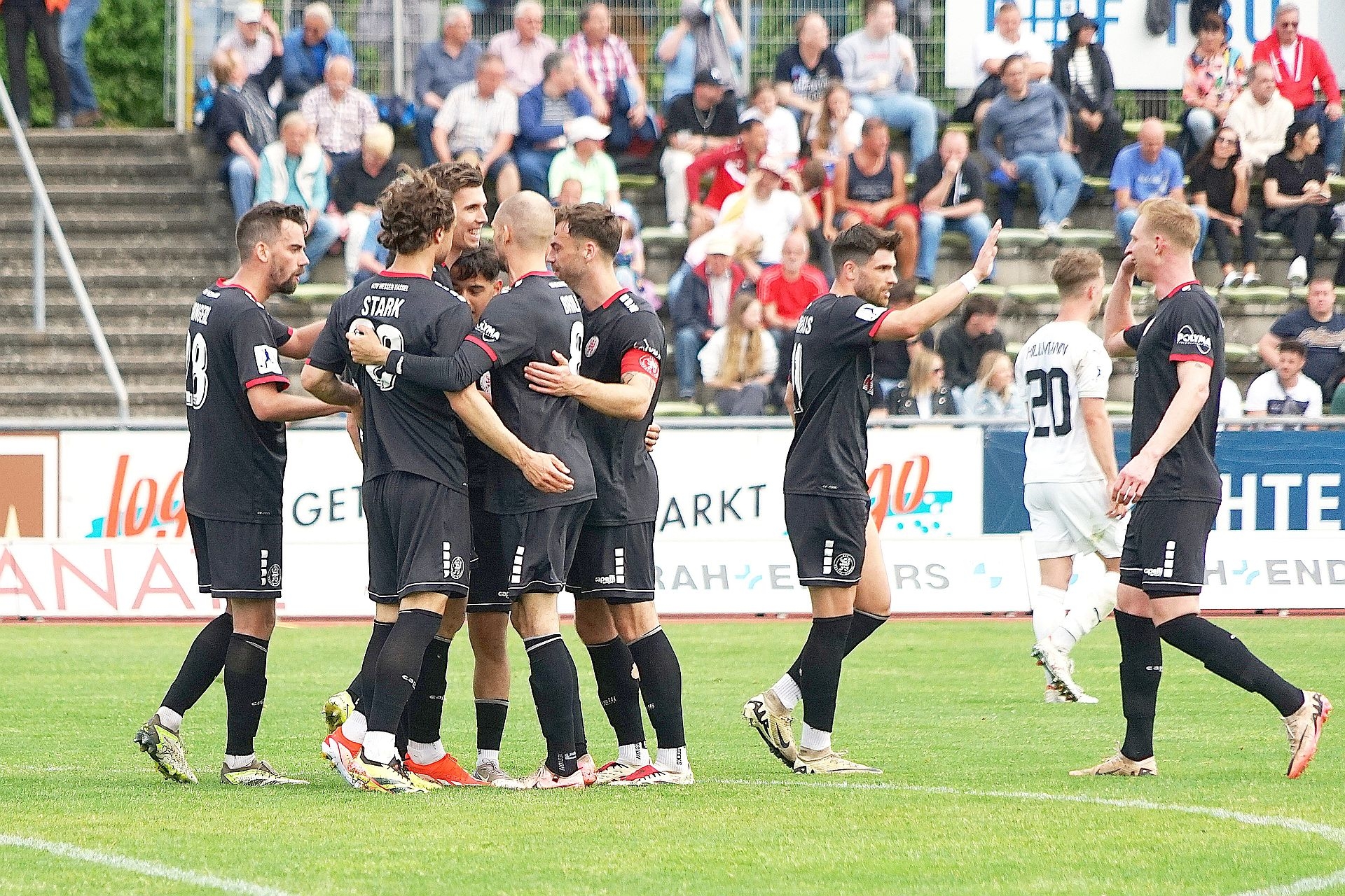 SG Barockstadt Fulda-Lehnerz - KSV Hessen Kassel, Torjubel