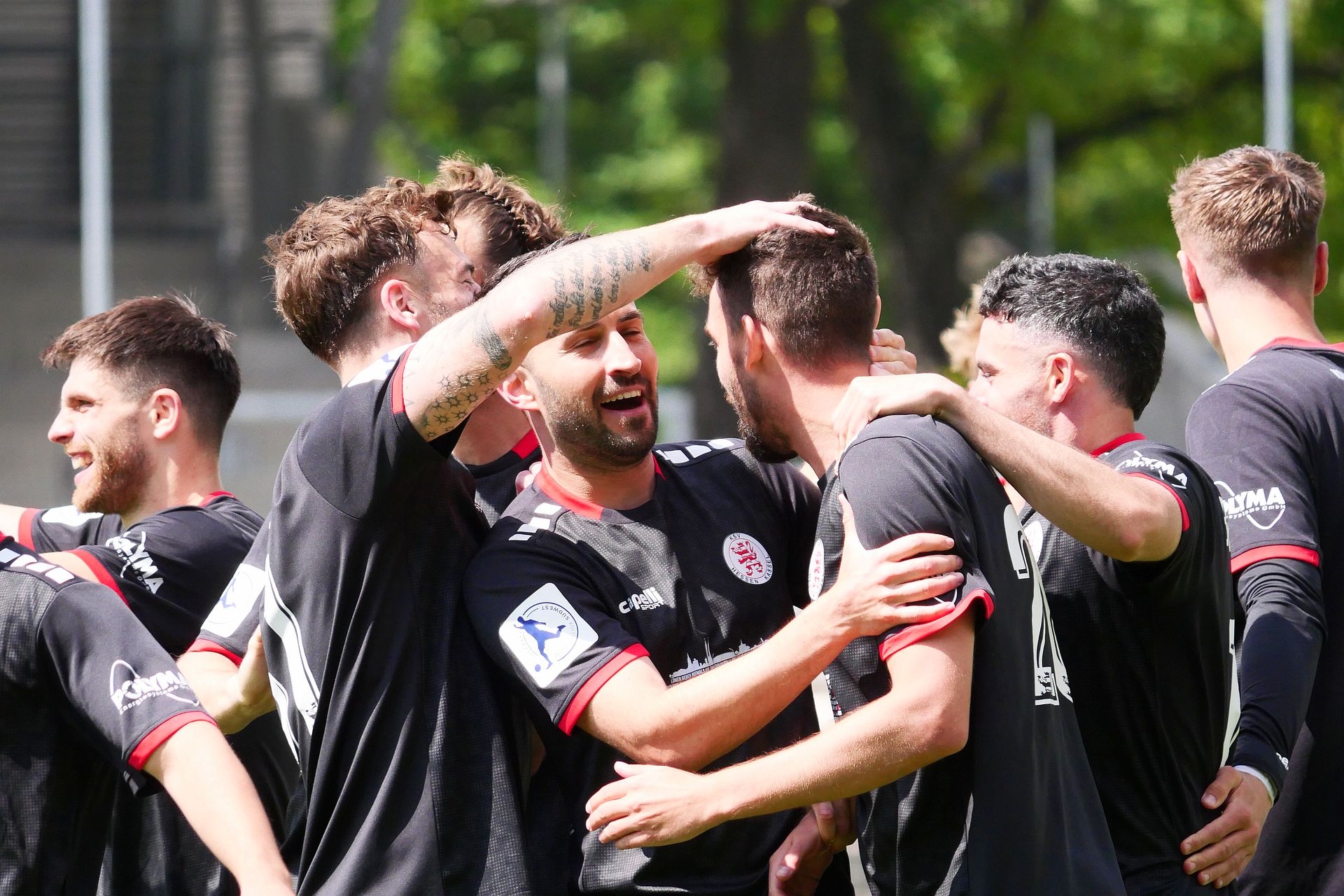 Stuttgarter Kickers - KSV Hessen Kassel, Torjubel 3:0