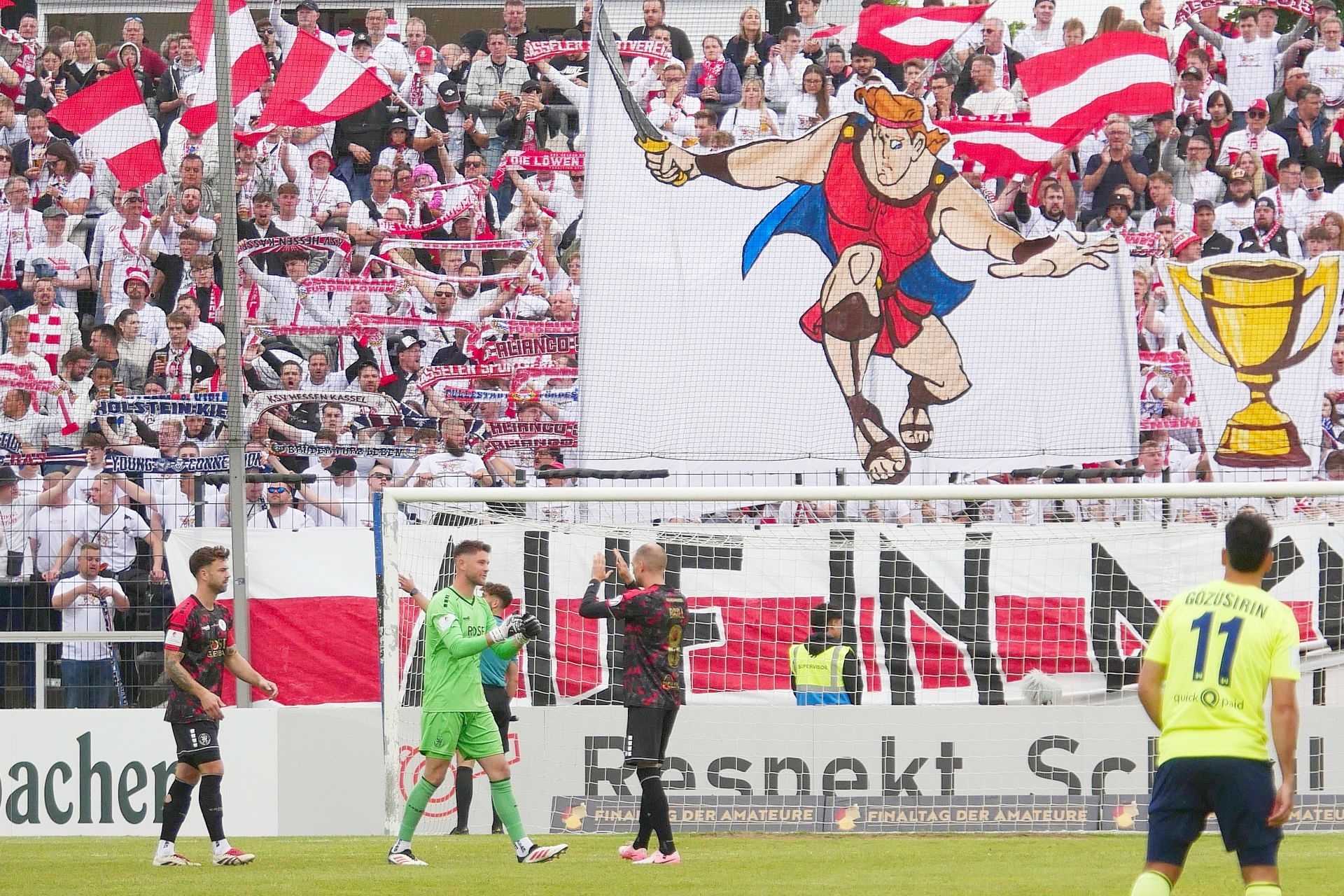 Krombacher Hessenpokal Finale 2024/25 KSV Hessen Kassel - SV Wehen Wiesbaden