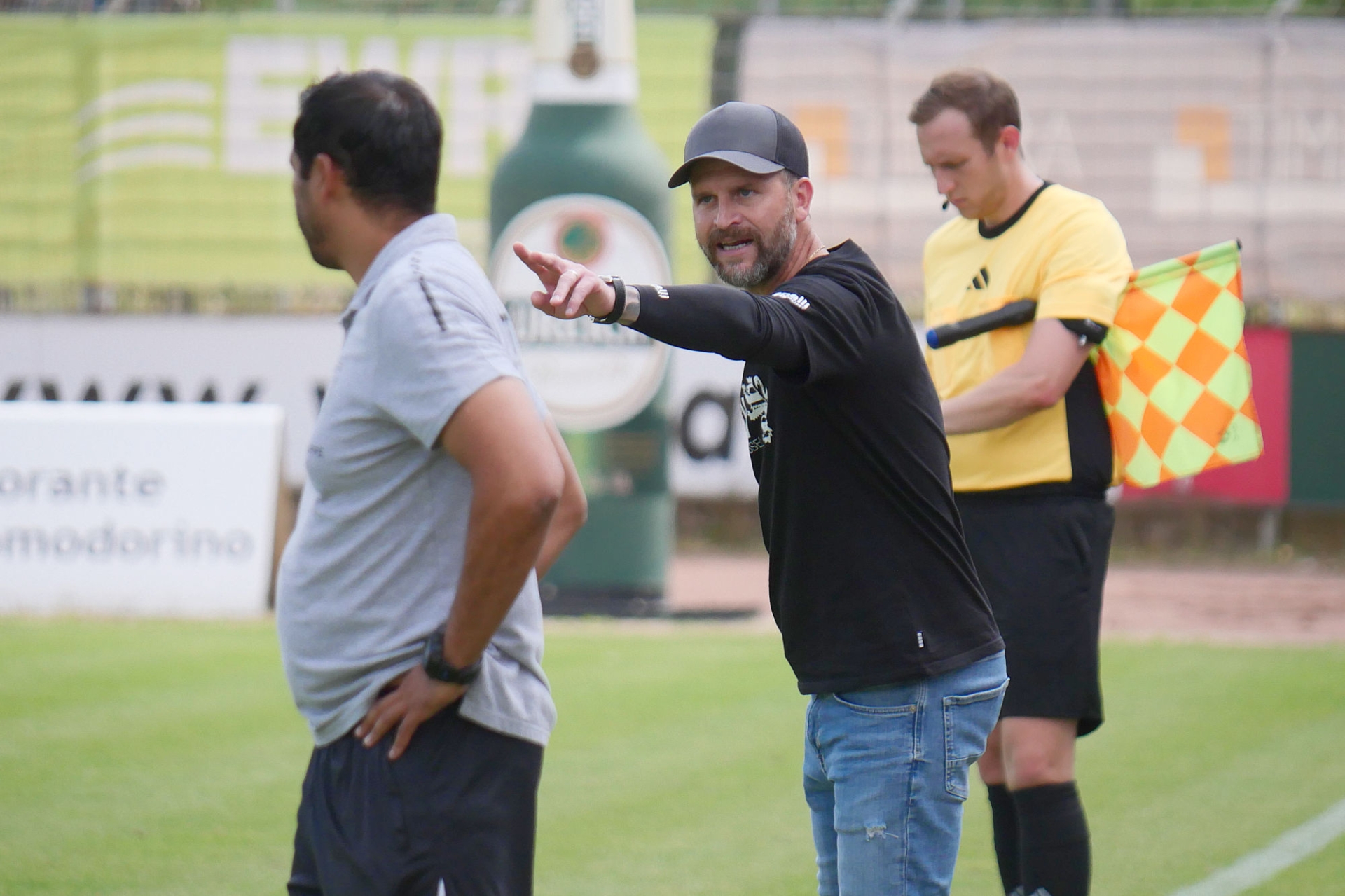 Wormatia Worms - KSV Hessen Kassel, Trainer Klingbeil