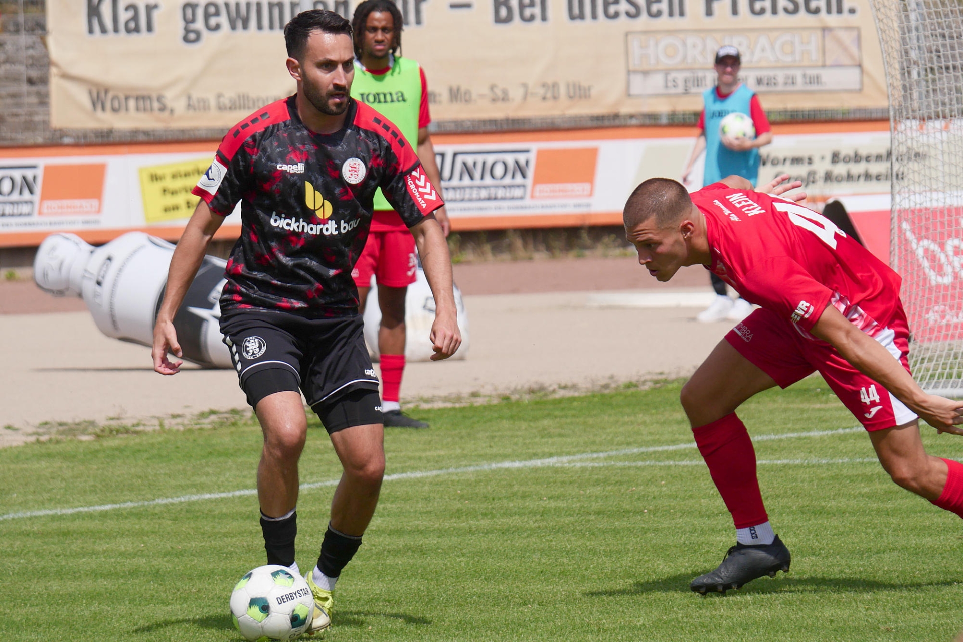 Wormatia Worms - KSV Hessen Kassel, Rupp